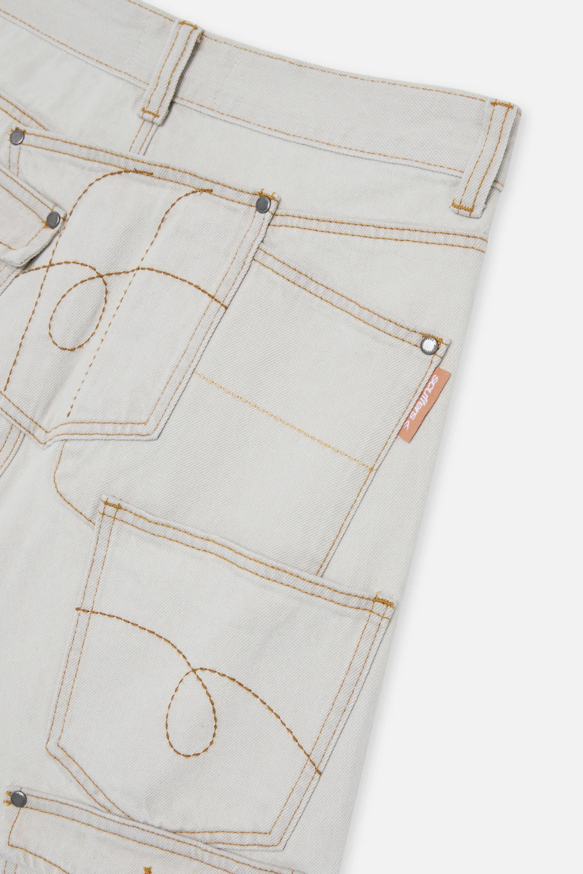 7Pocket Ecru Pants - Image 10