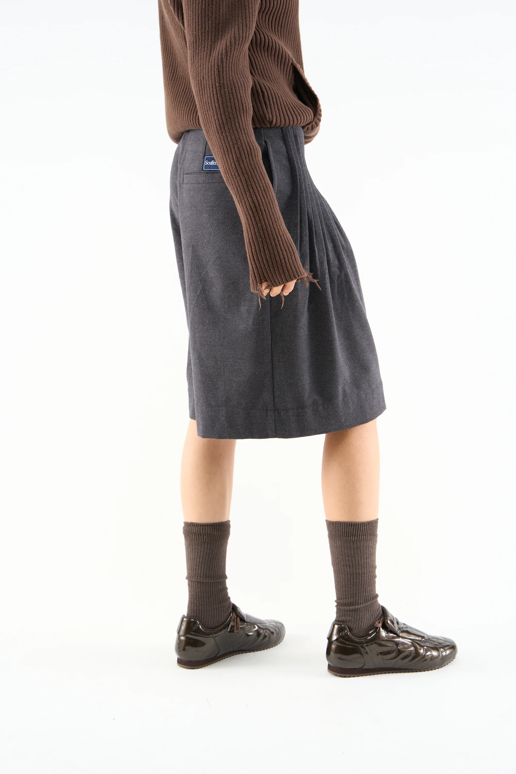 Accordion Grey Jort - Image 4