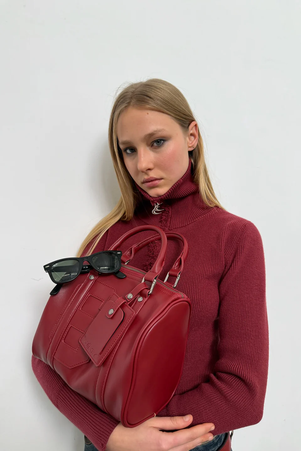 All In Red Mini Duffle Bag - Image 10