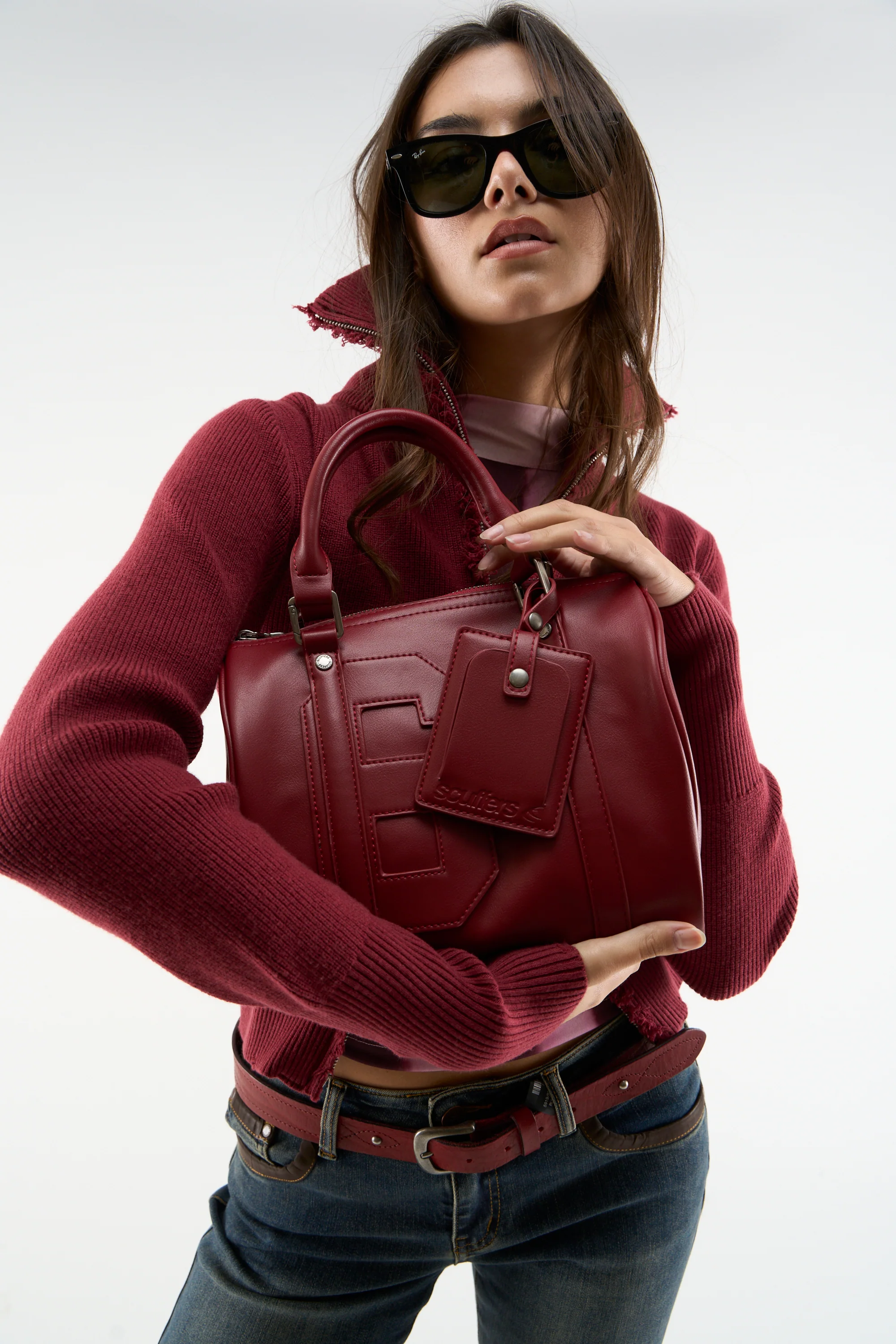 All In Red Mini Duffle Bag - Image 4