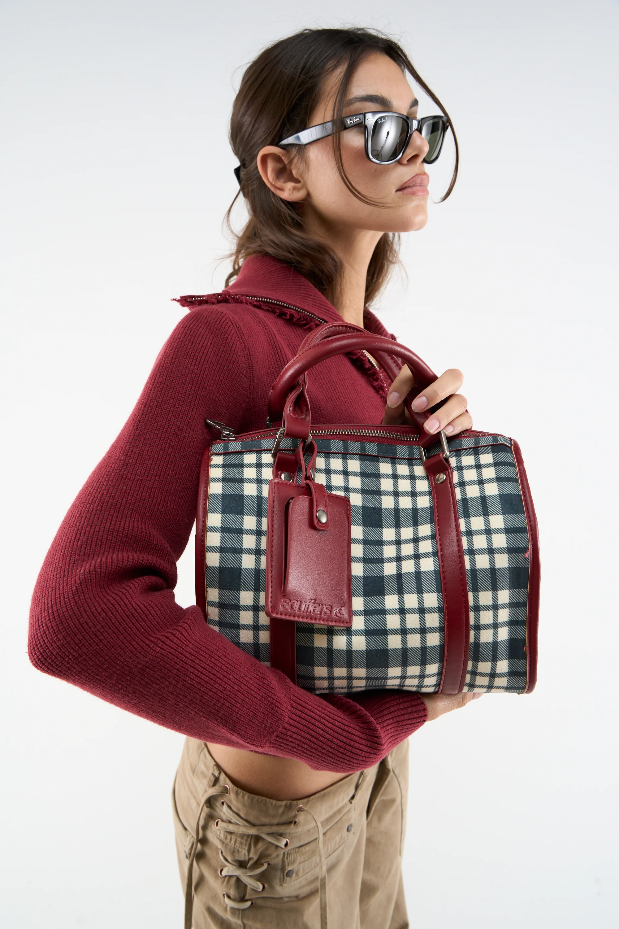 All In Red Mini Duffle Bag - Image 5