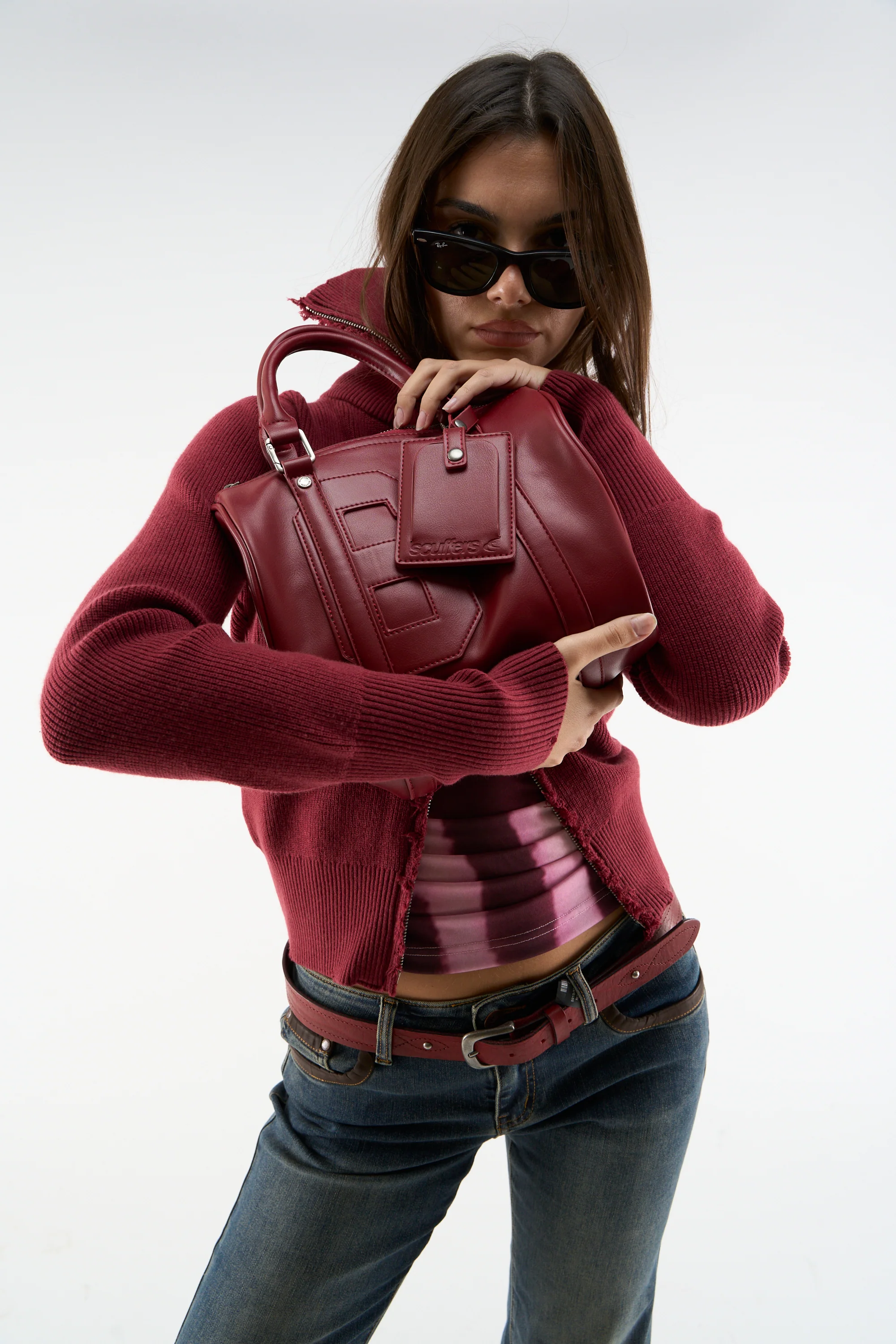 All In Red Mini Duffle Bag - Image 7