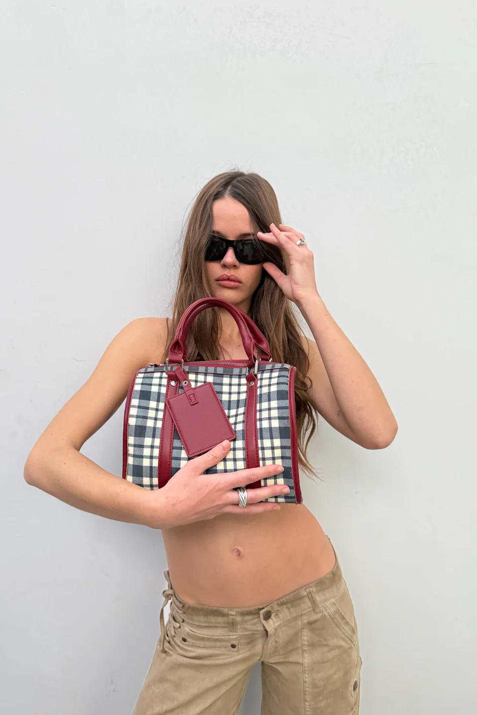 All In Red Mini Duffle Bag - Image 9
