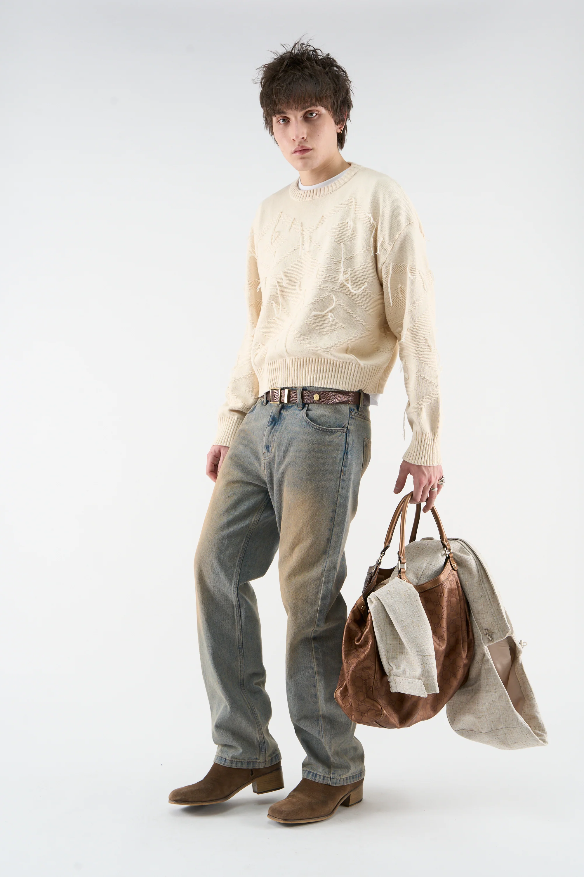 Alpine Ecru Knit - Image 2