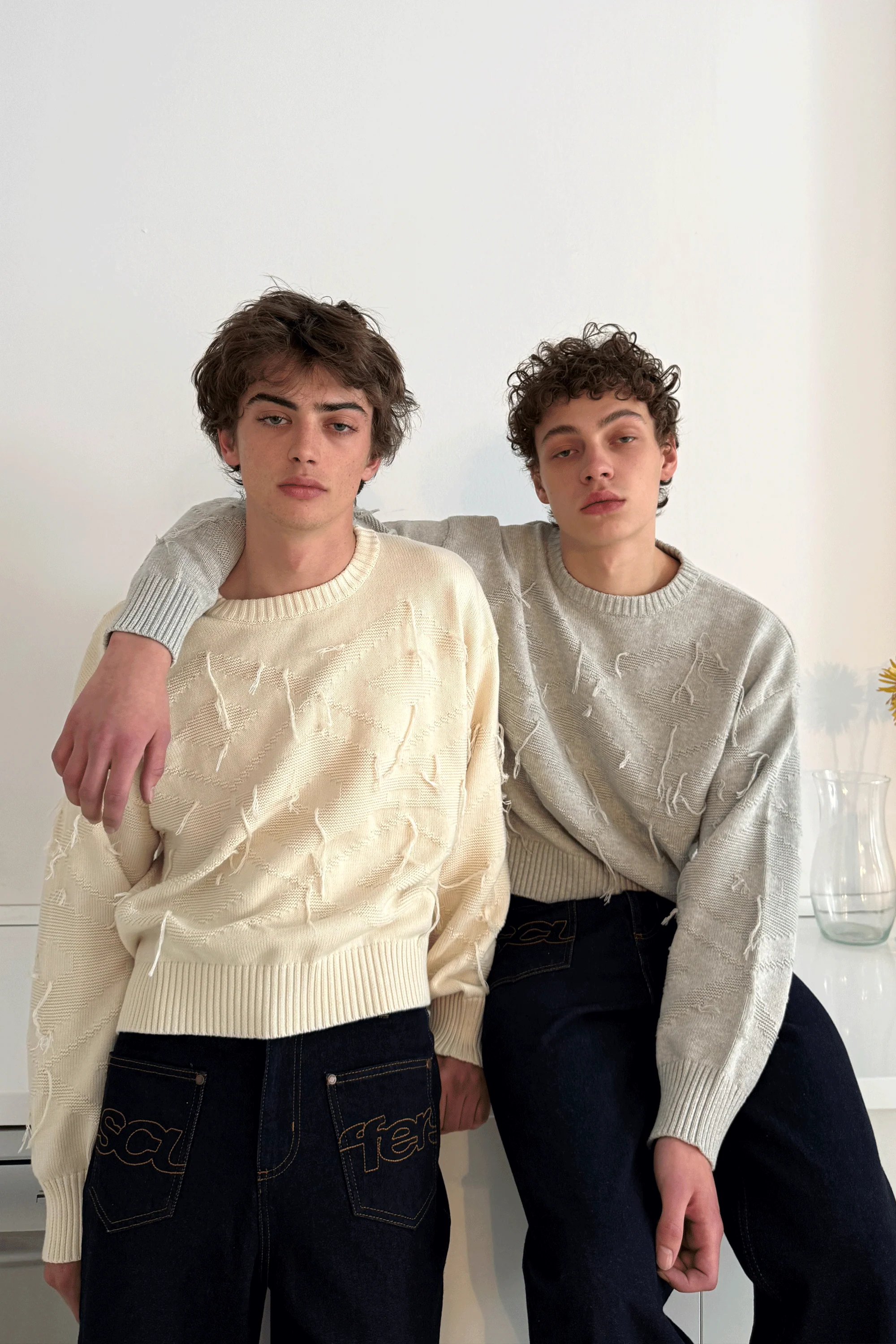 Alpine Ecru Knit - Image 4