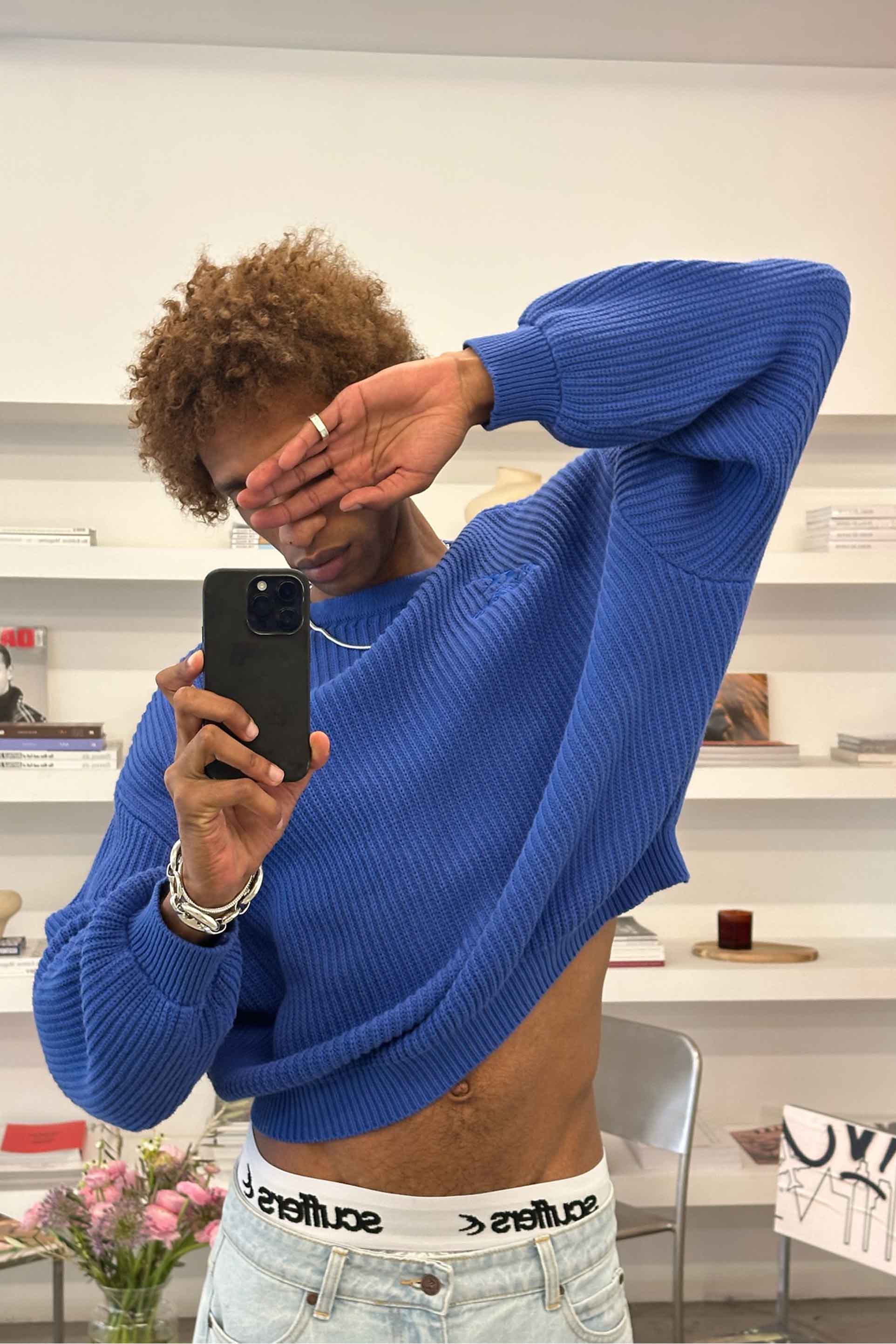 Amore Blue Royal Knit - Image 5