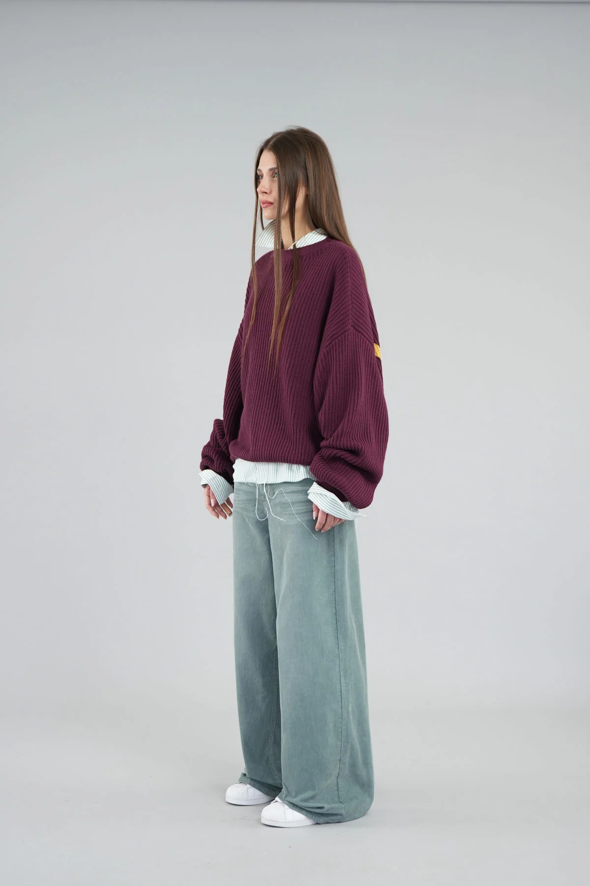 Amore Burgundy Knit - Image 8