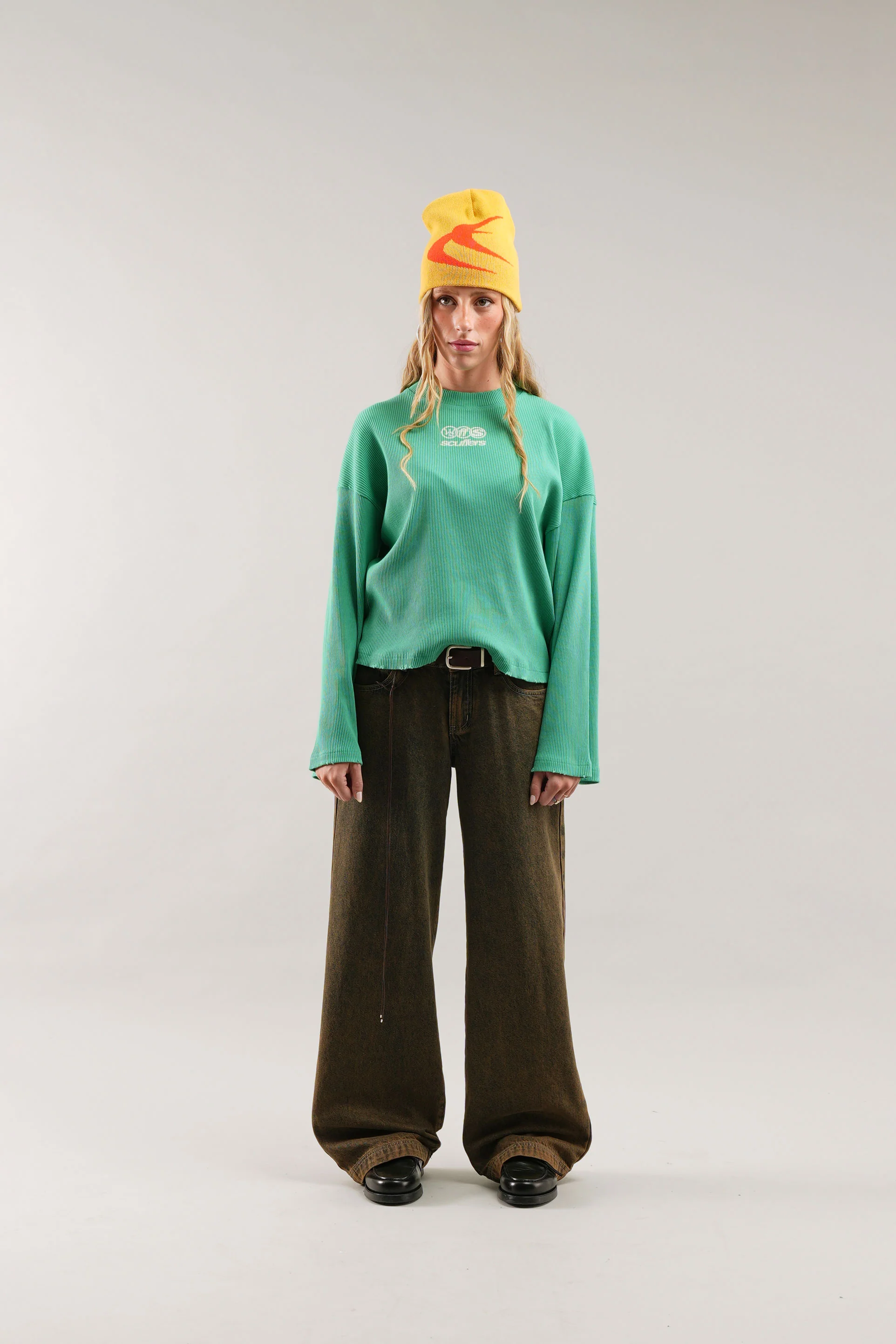 Amore Yellow Beanie - Image 4