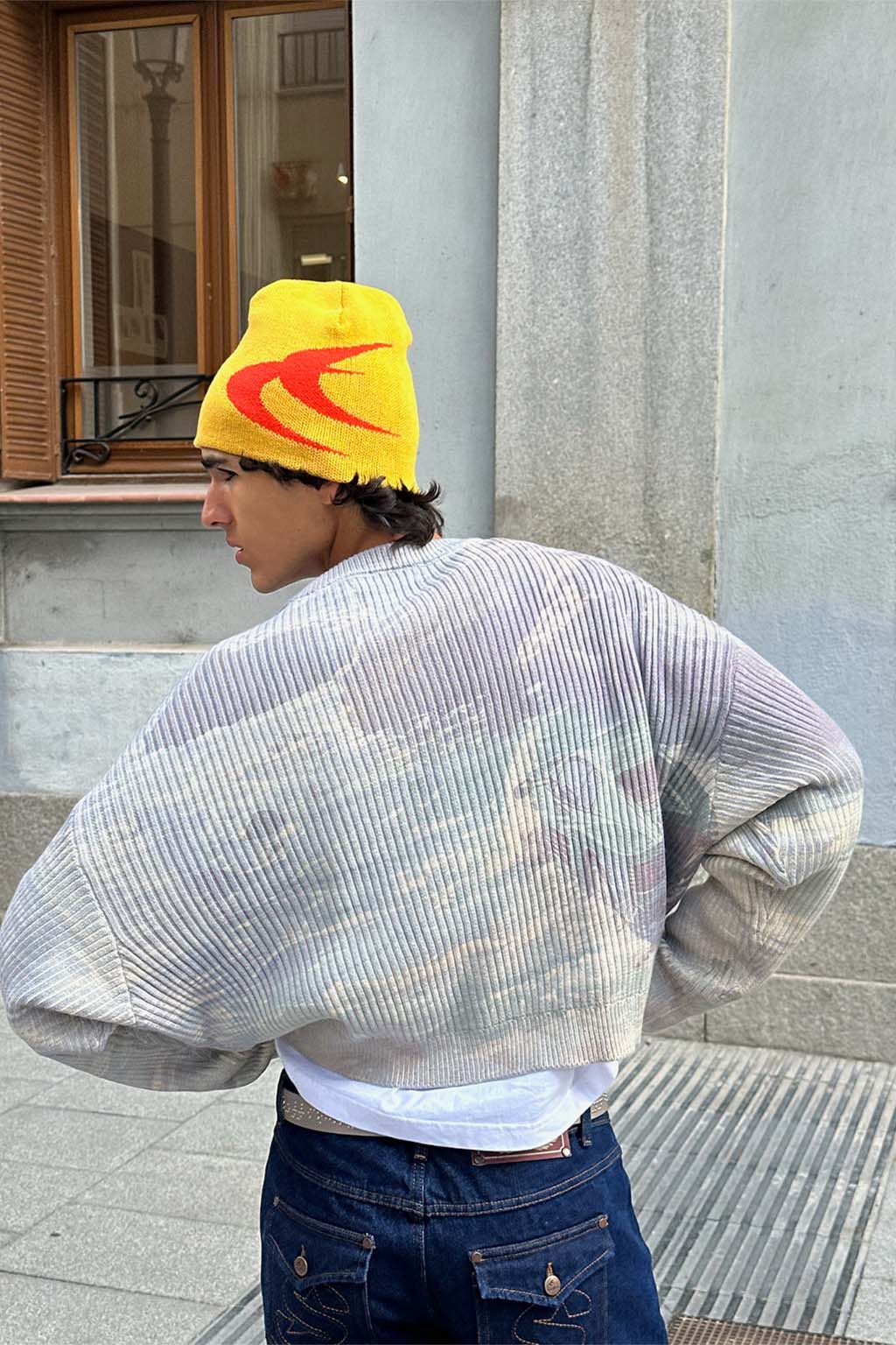 Amore Yellow Beanie - Image 9