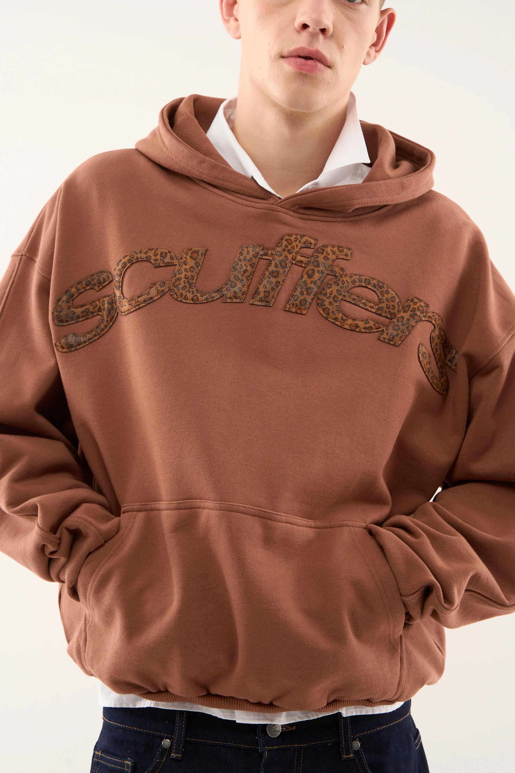 Animal Brown Hoodie - Image 2