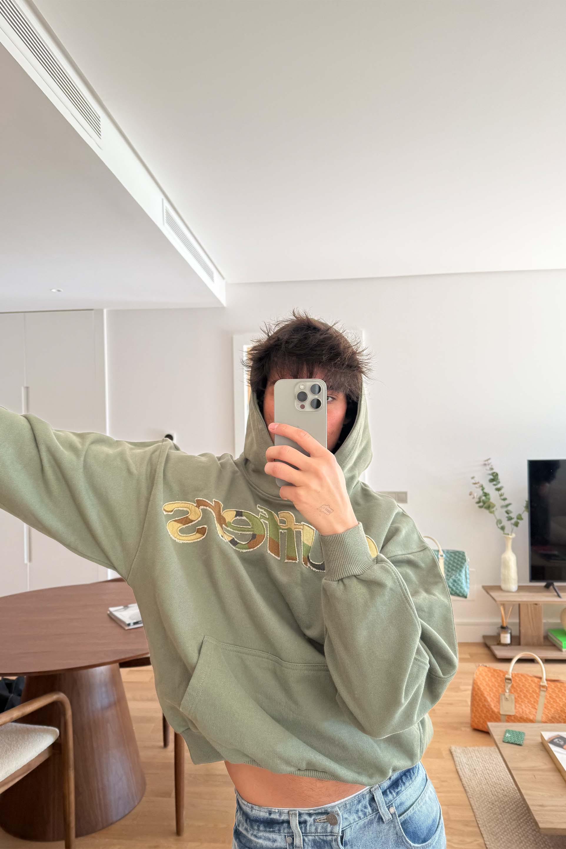 Animal Green Hoodie - Image 8