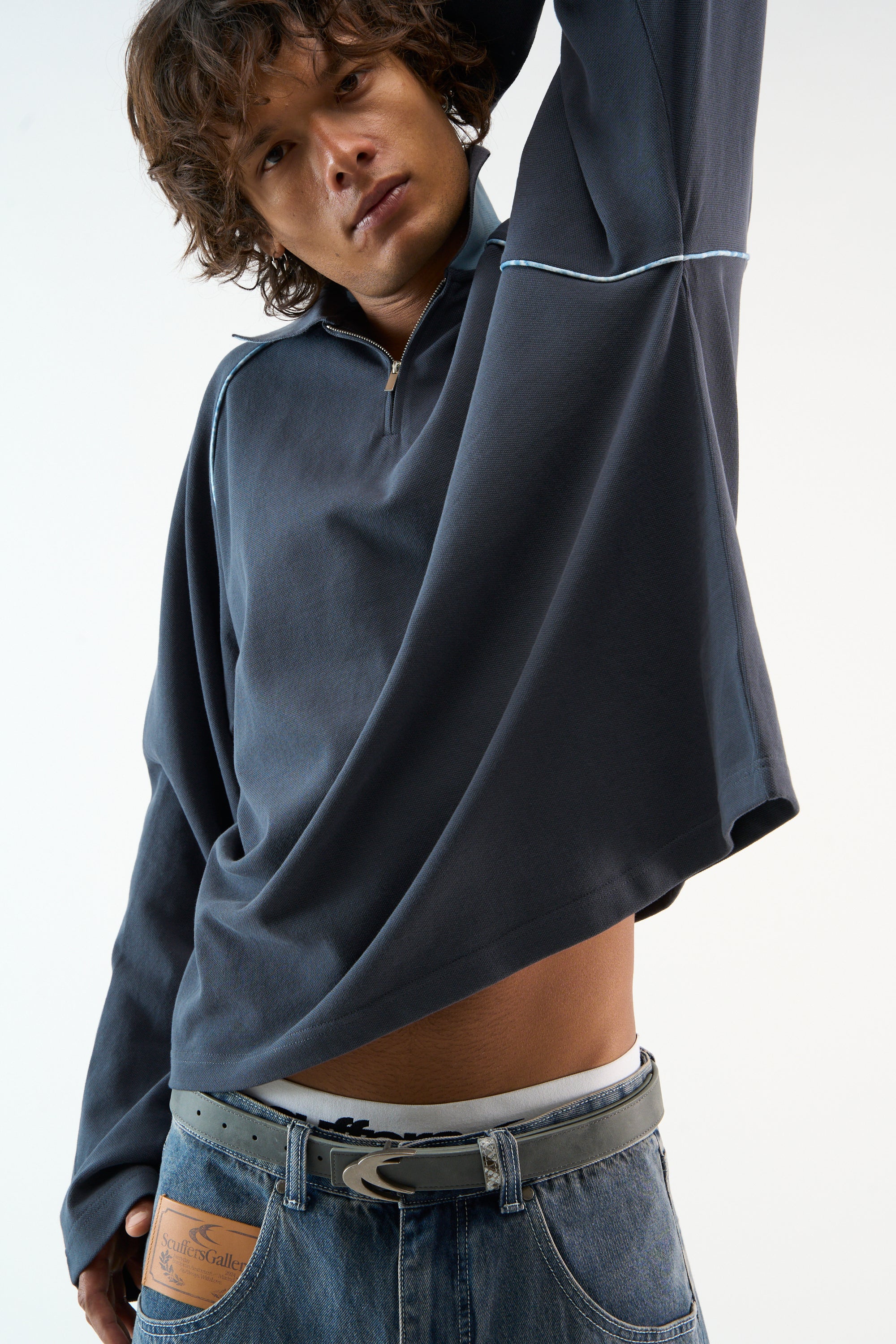 Animal Line Blue Polo - Image 7