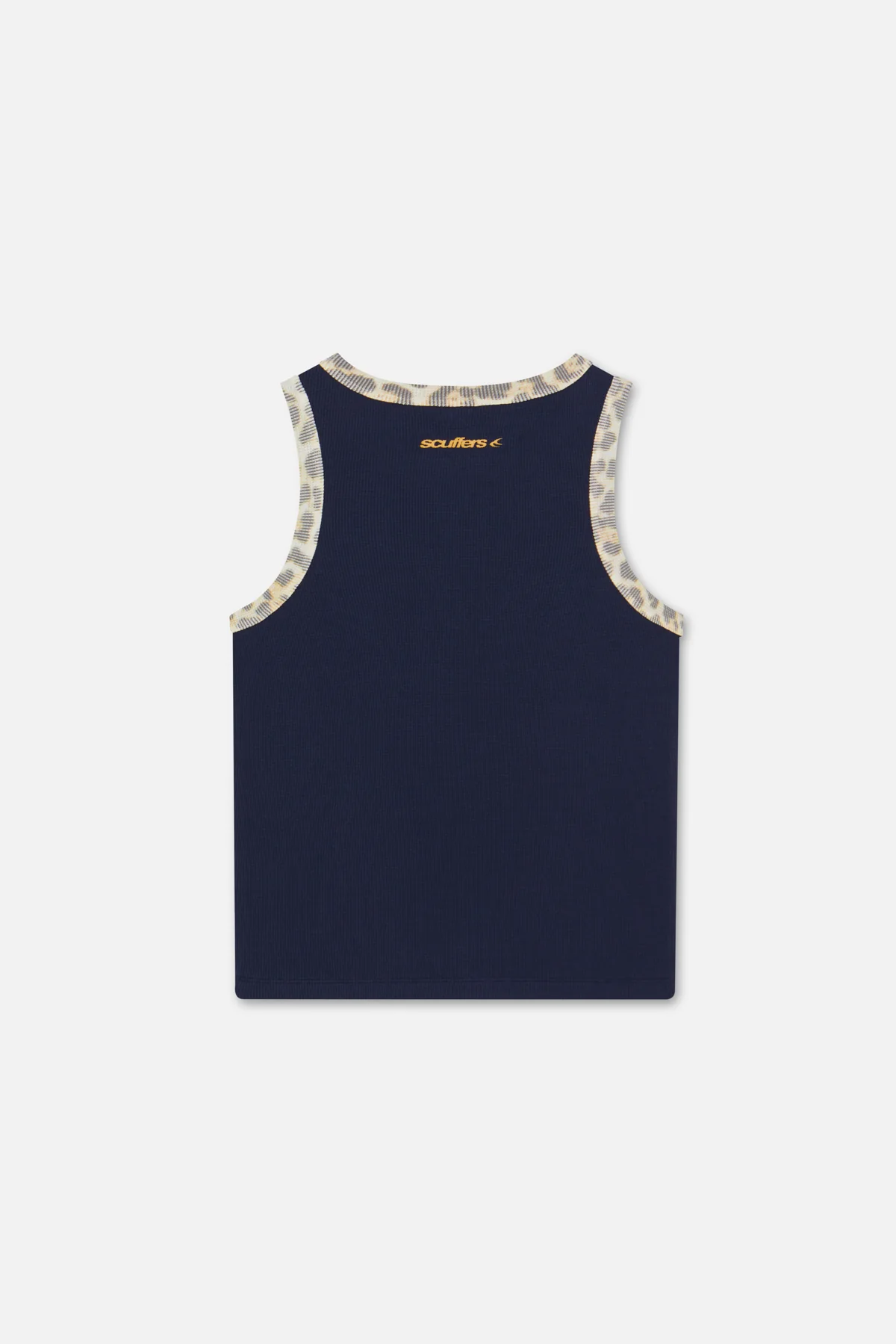 Animal Navy Waffle SCFF Tank Top - Image 4
