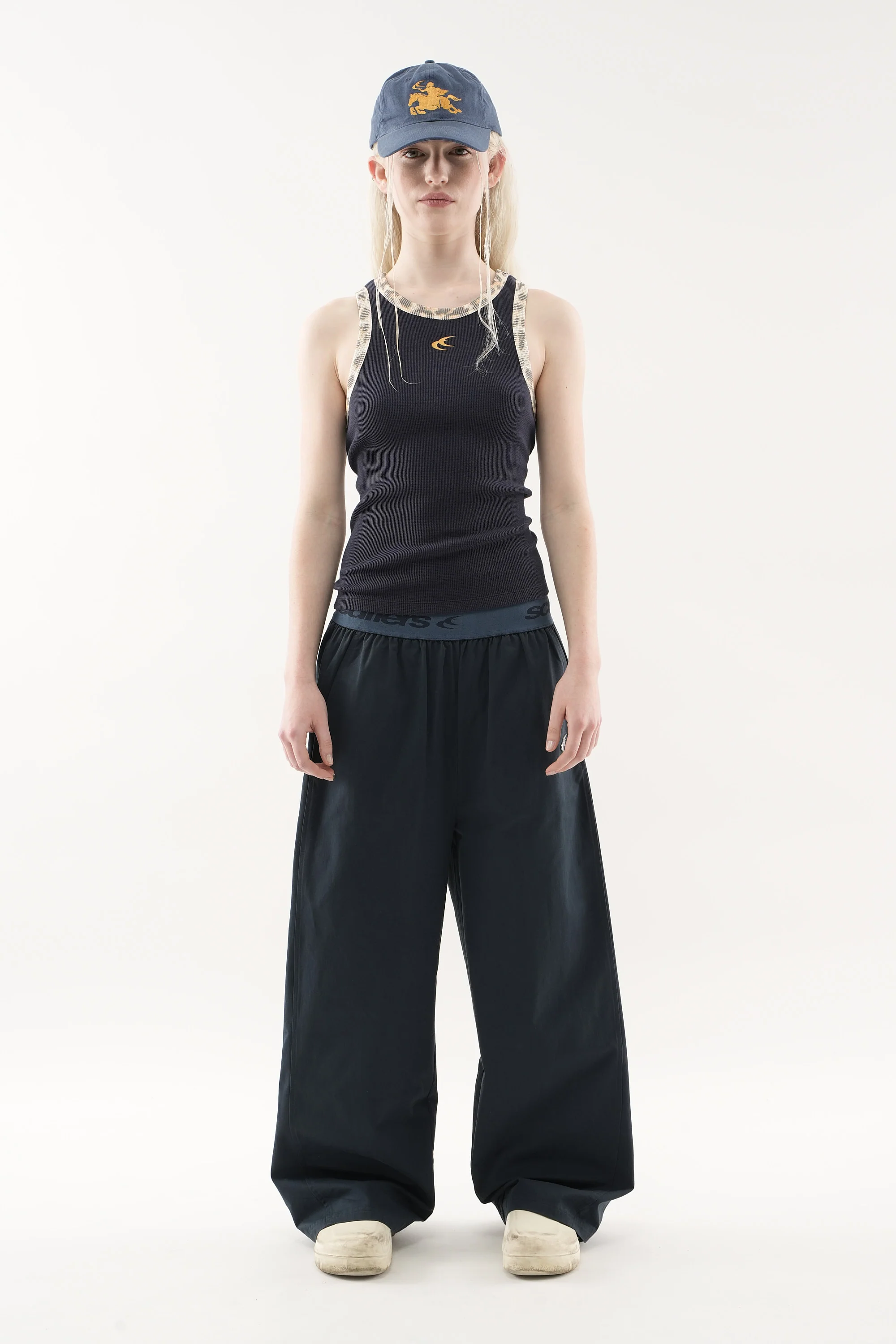 Animal Navy Waffle SCFF Tank Top - Image 7