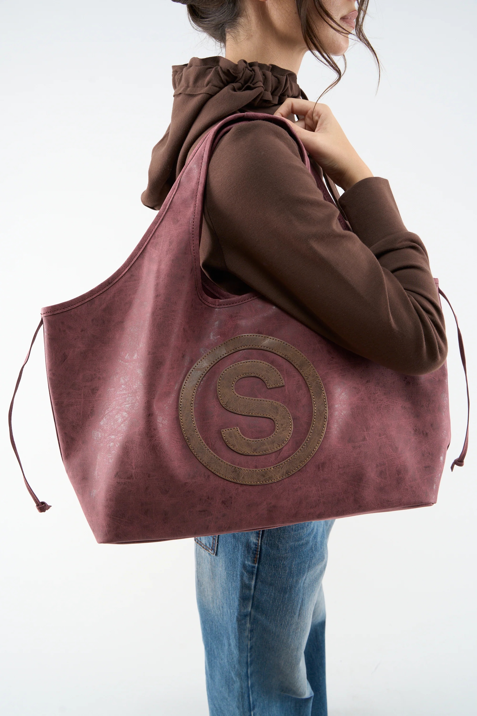 Antya Burgundy Bag - Image 2