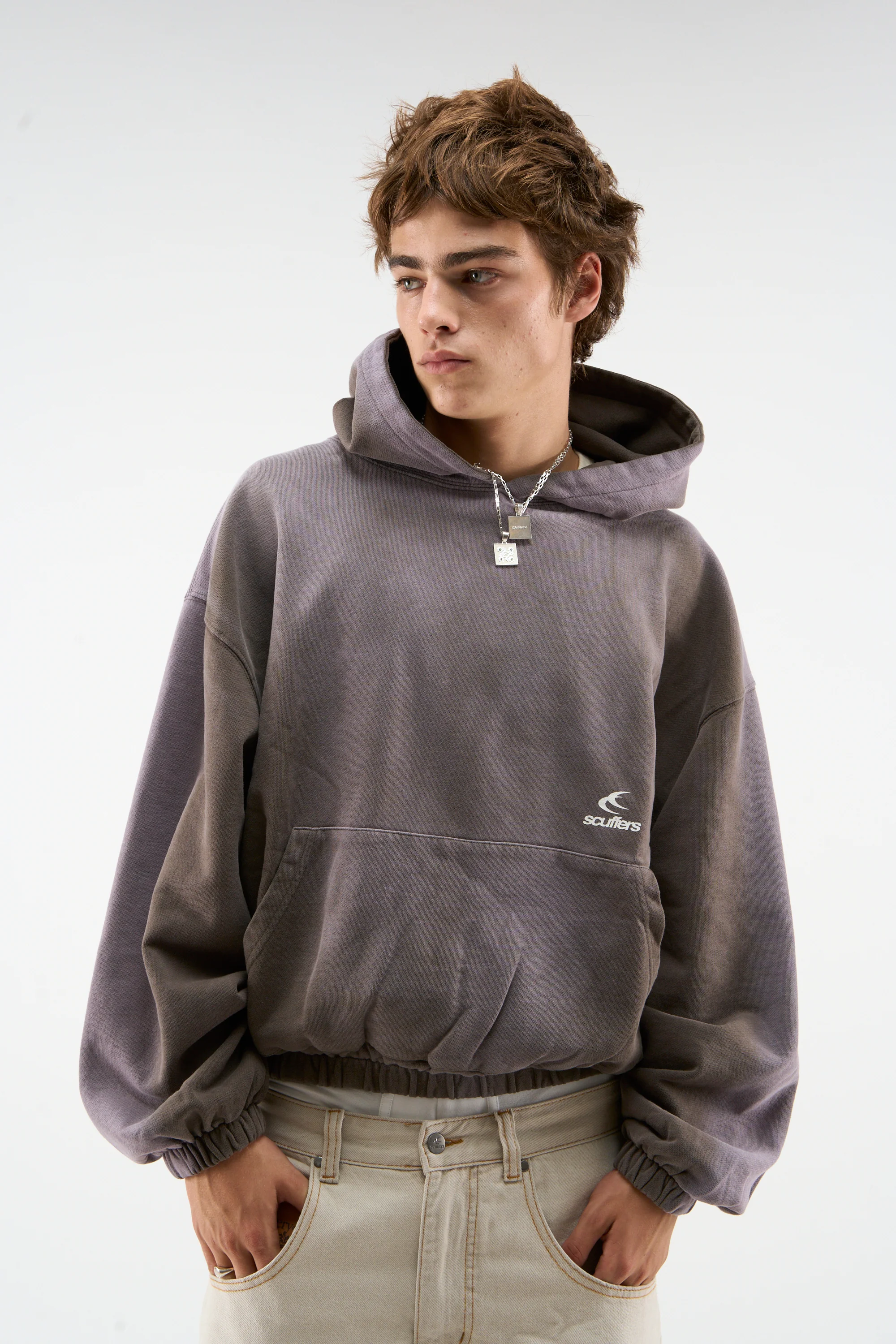 Atica Light Brown Hoodie - Image 3