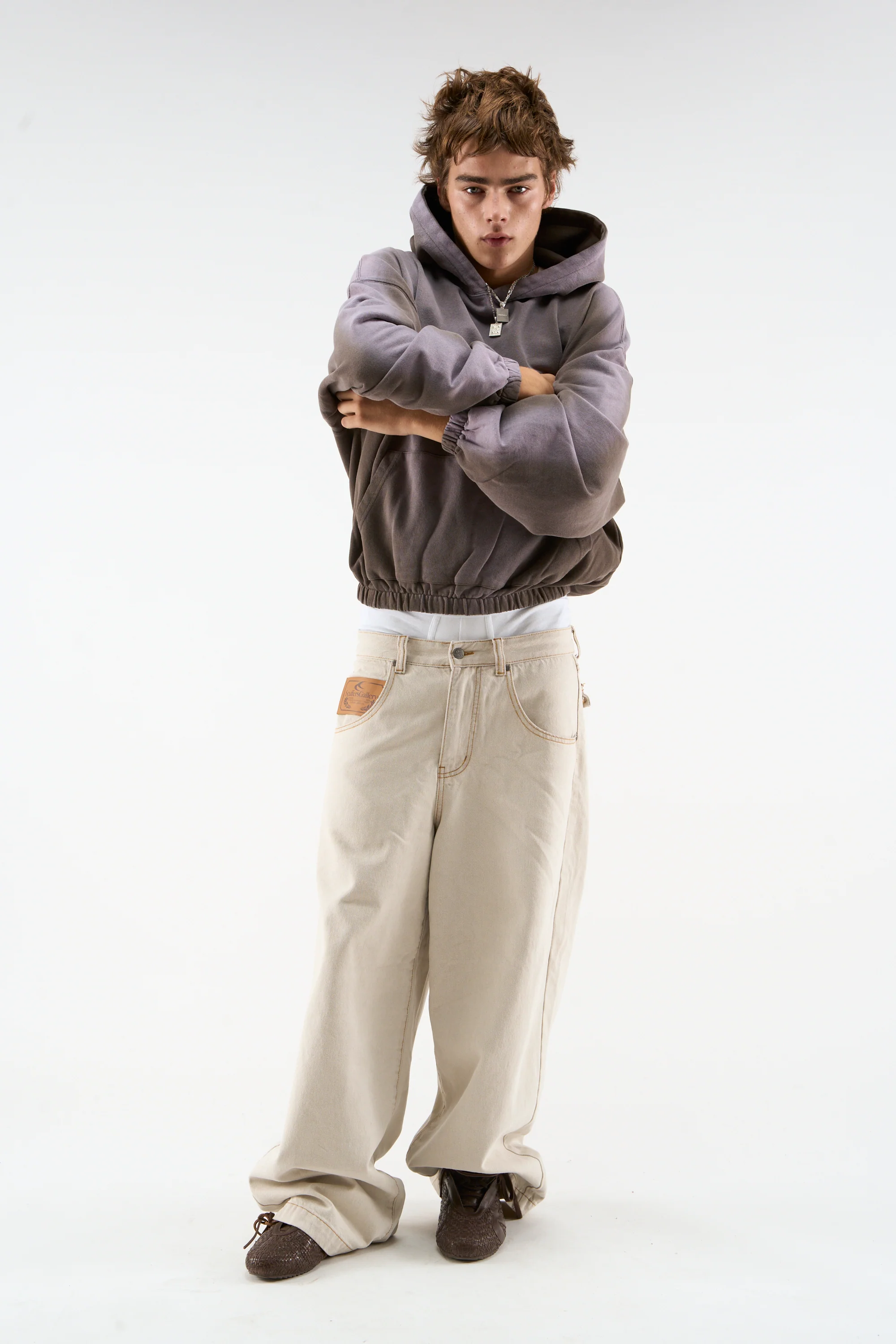 Atica Light Brown Hoodie - Image 7