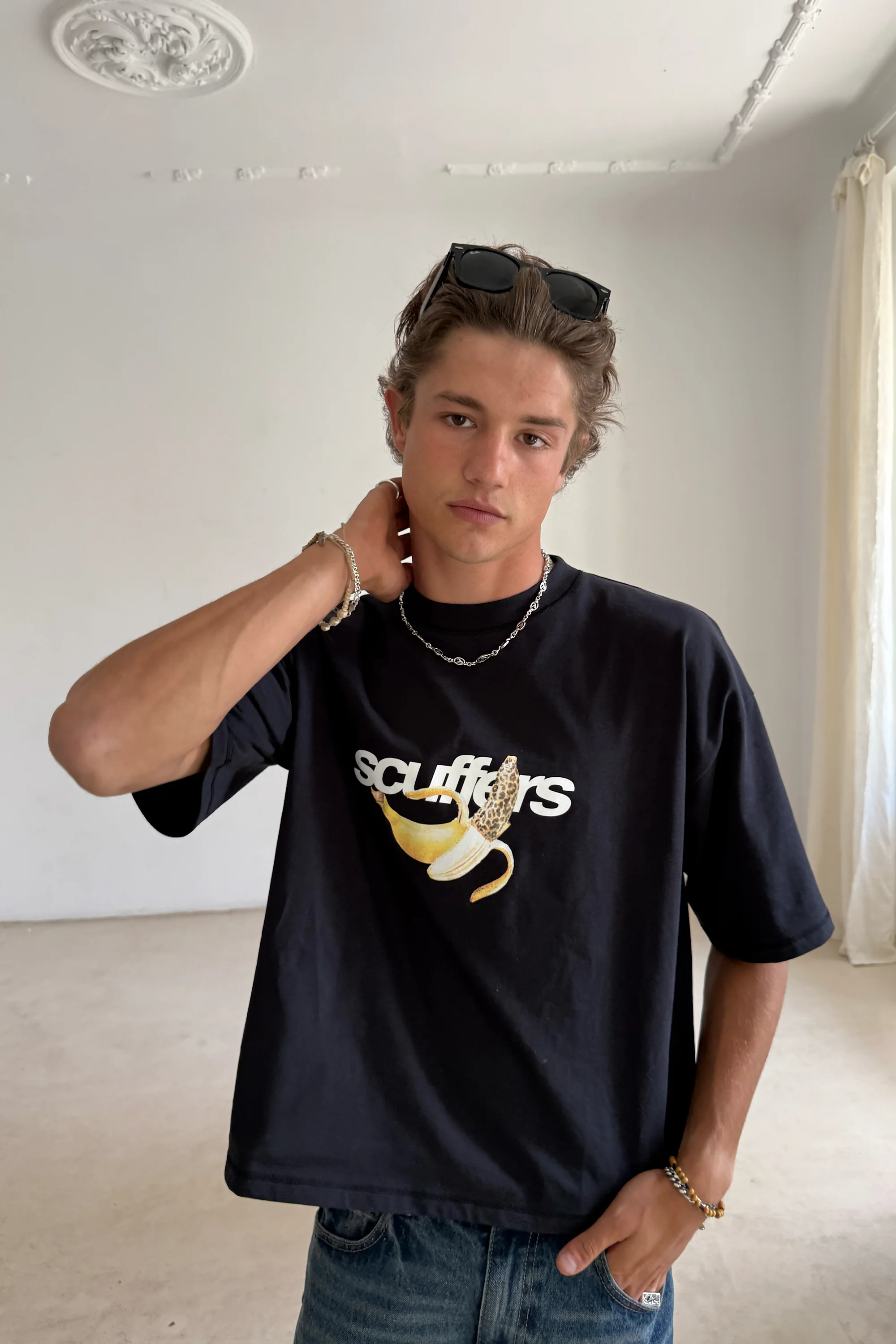 Banana Black T-Shirt - Image 4