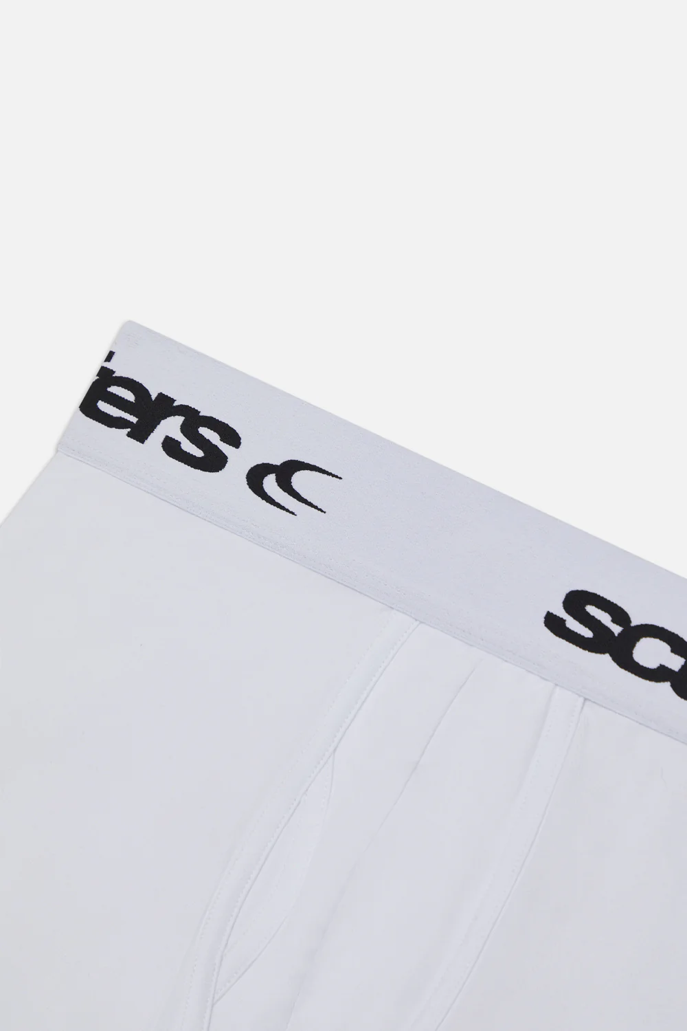 Basic Brief Black & White Boxers - Image 6