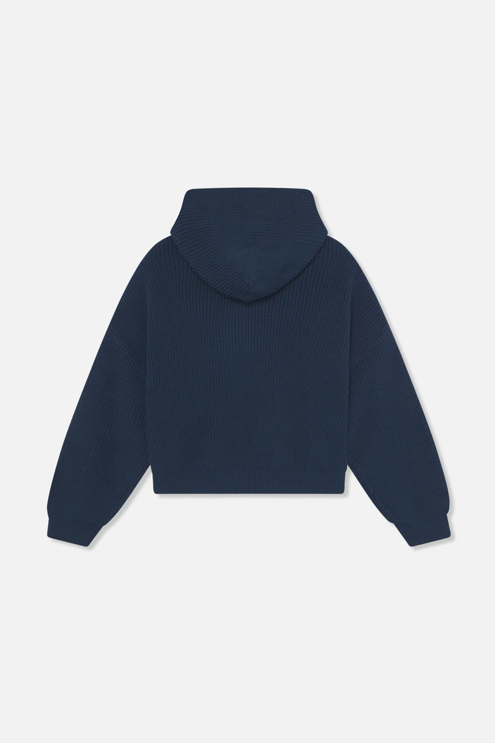 Bawdy Navy Knit Hoodie - Image 6