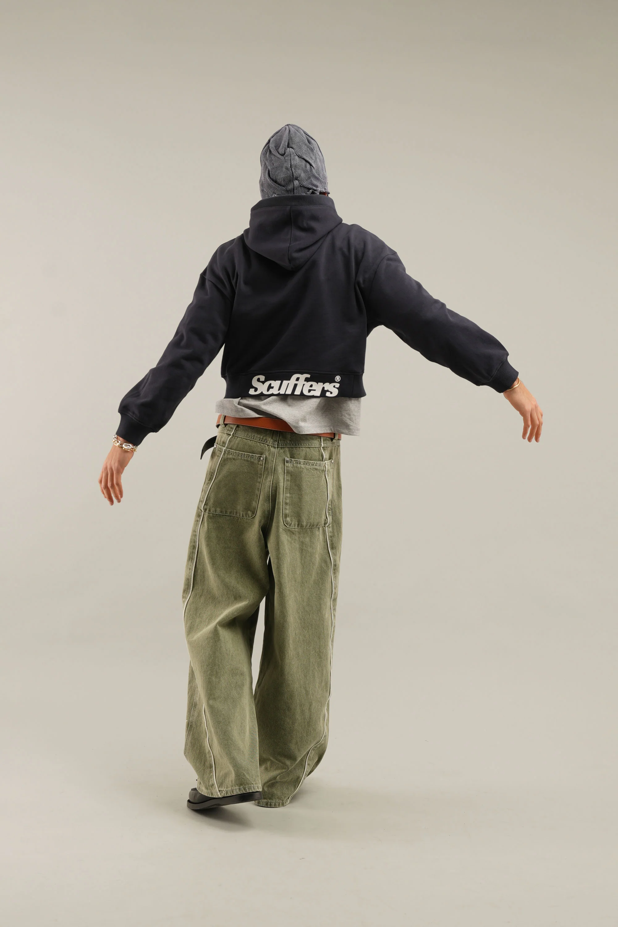 Belty Dark Hoodie - Image 9