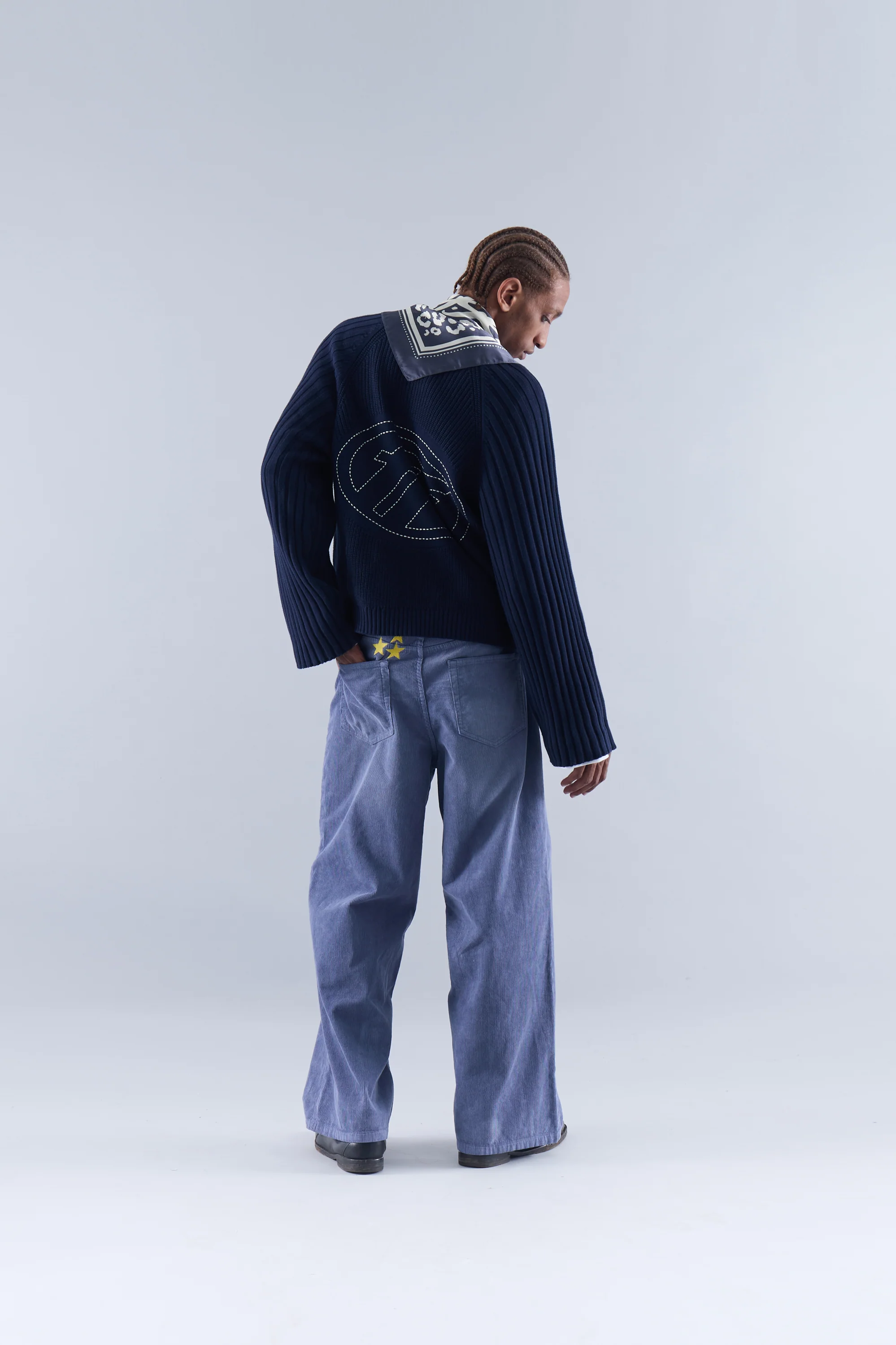 Berry Navy Knit - Image 6