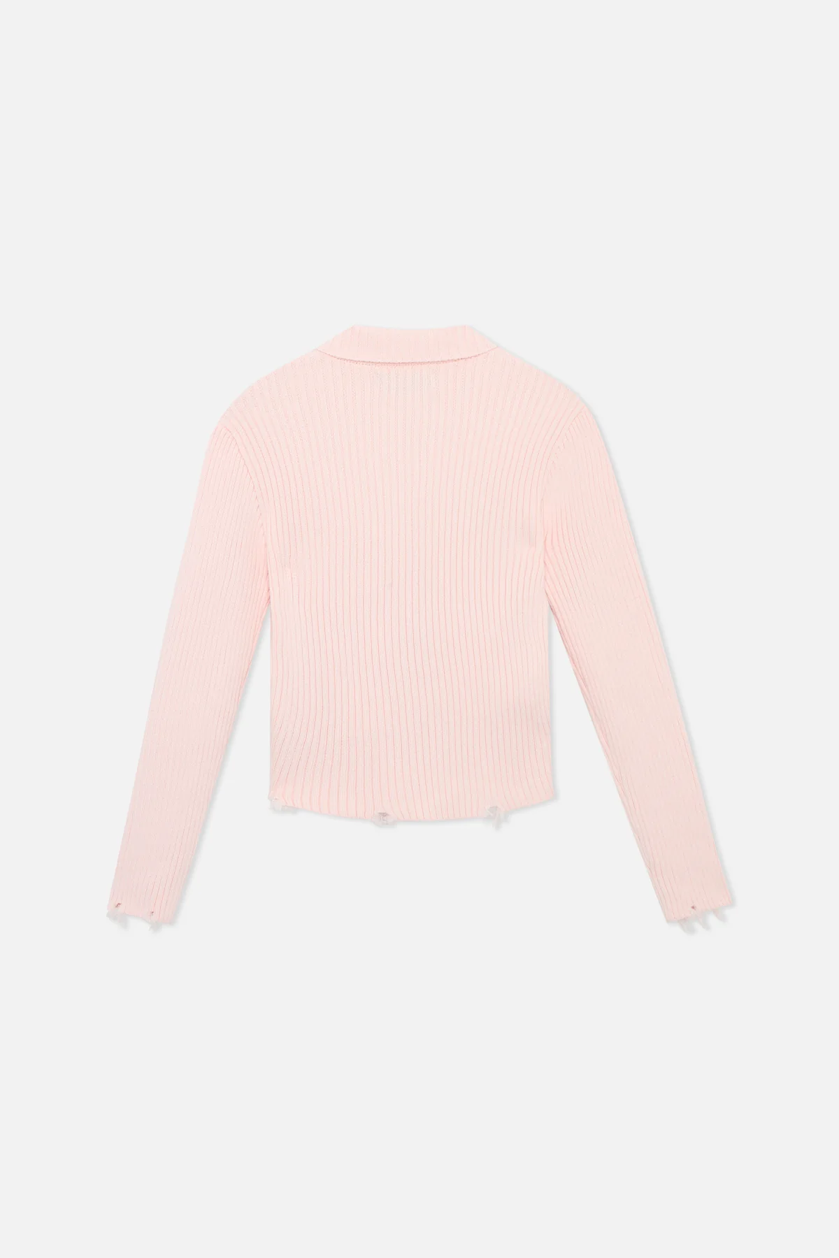 Blackie Ecru Zipper Knit - Image 3