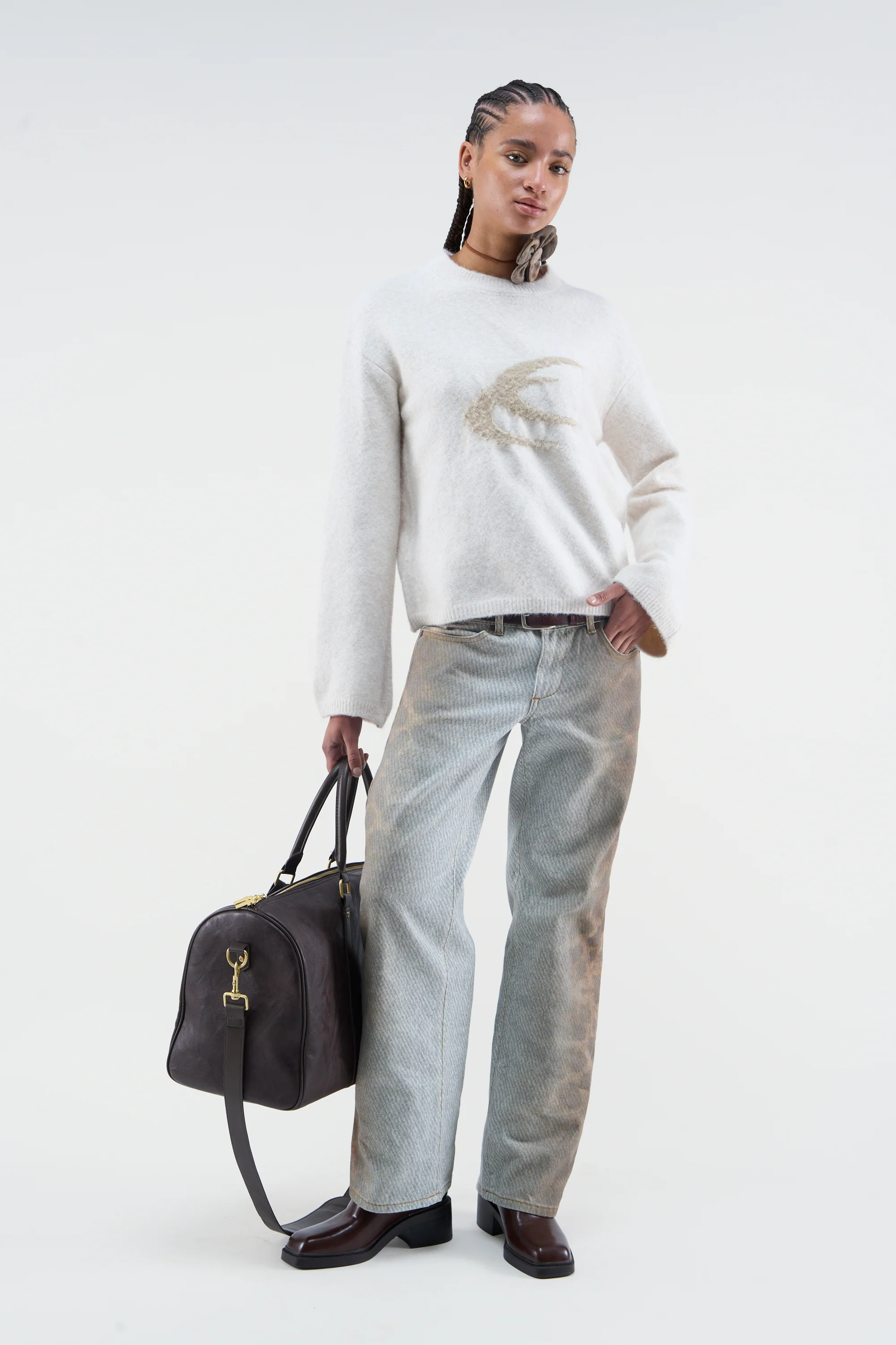 Blend Ecru Knit - Image 2