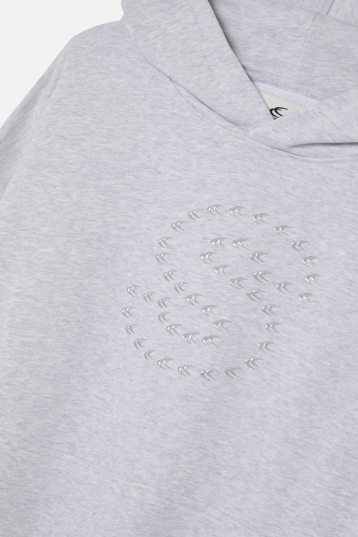 Bob Grey Melange Hoodie - Image 8