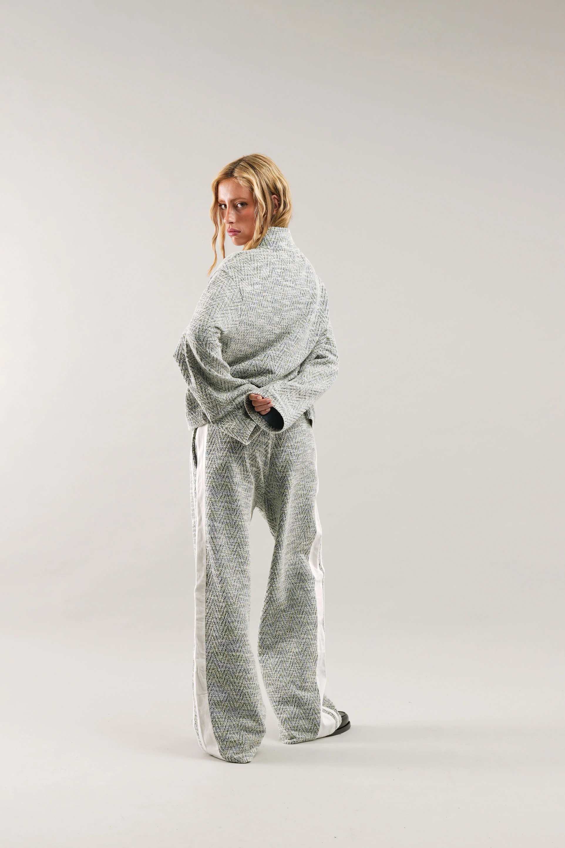 Boucle Green Jacket - Image 10