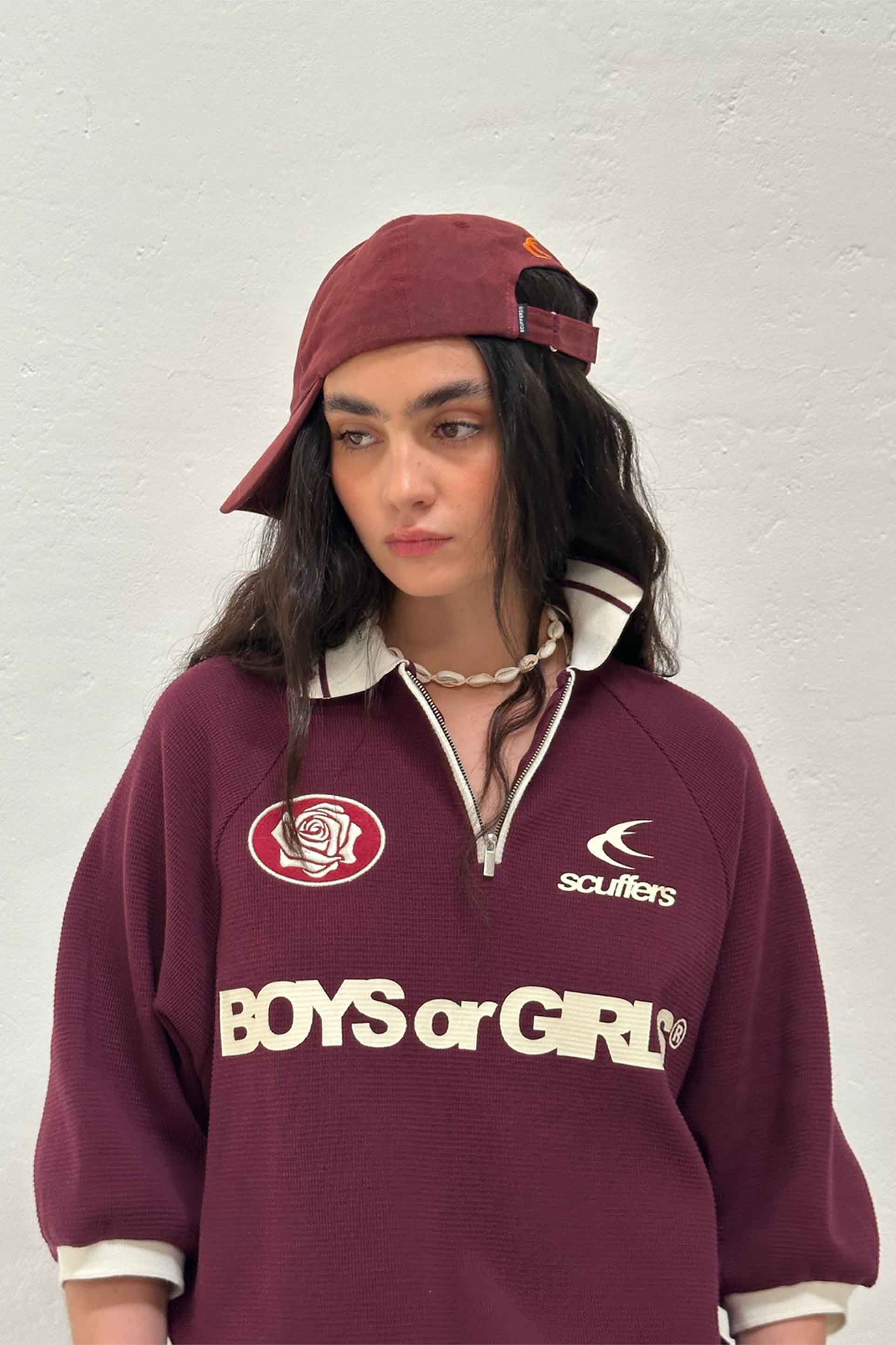 Boys or Girls Burgundy Polo - Image 11