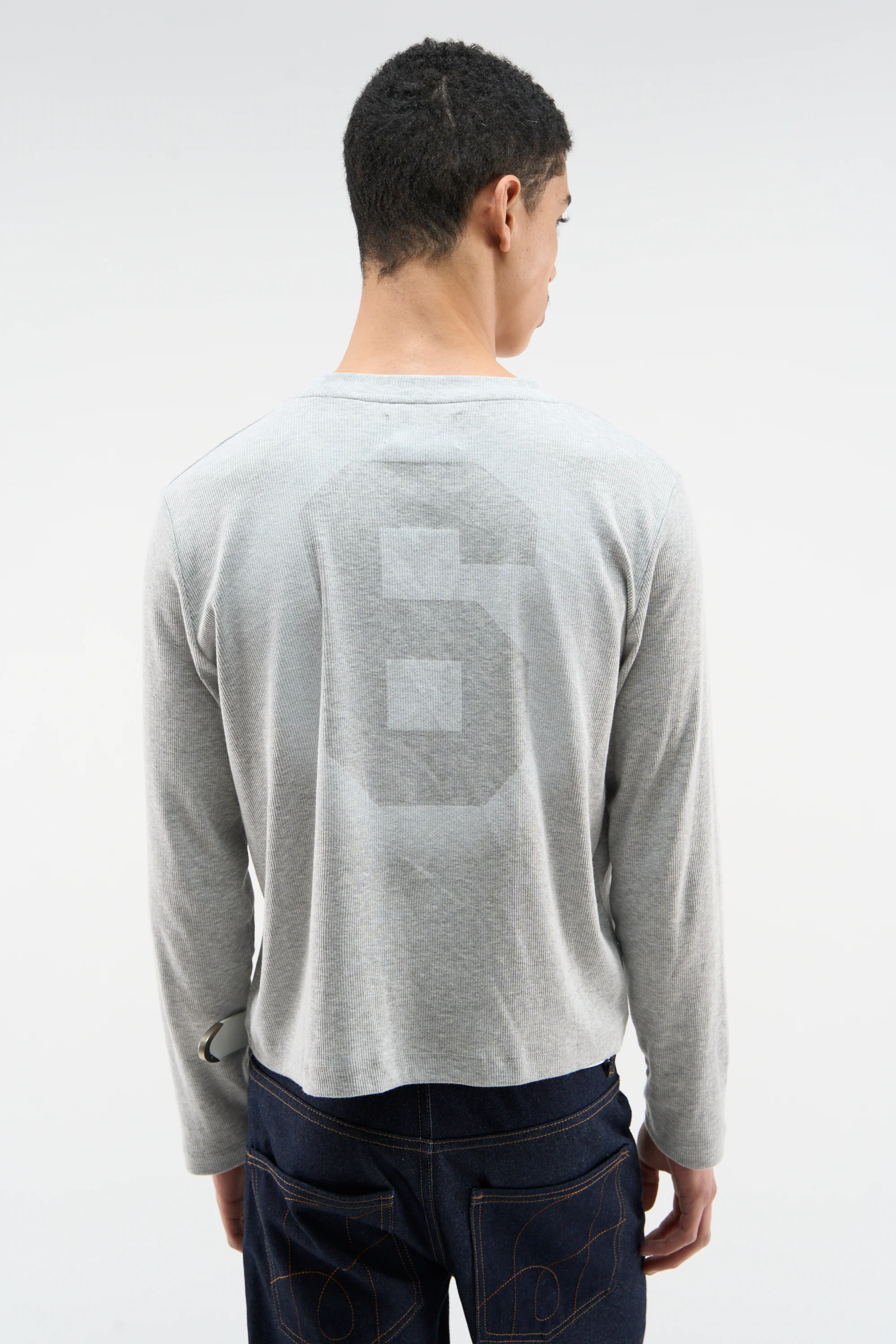 Burnout Grey Longsleeve - Image 2