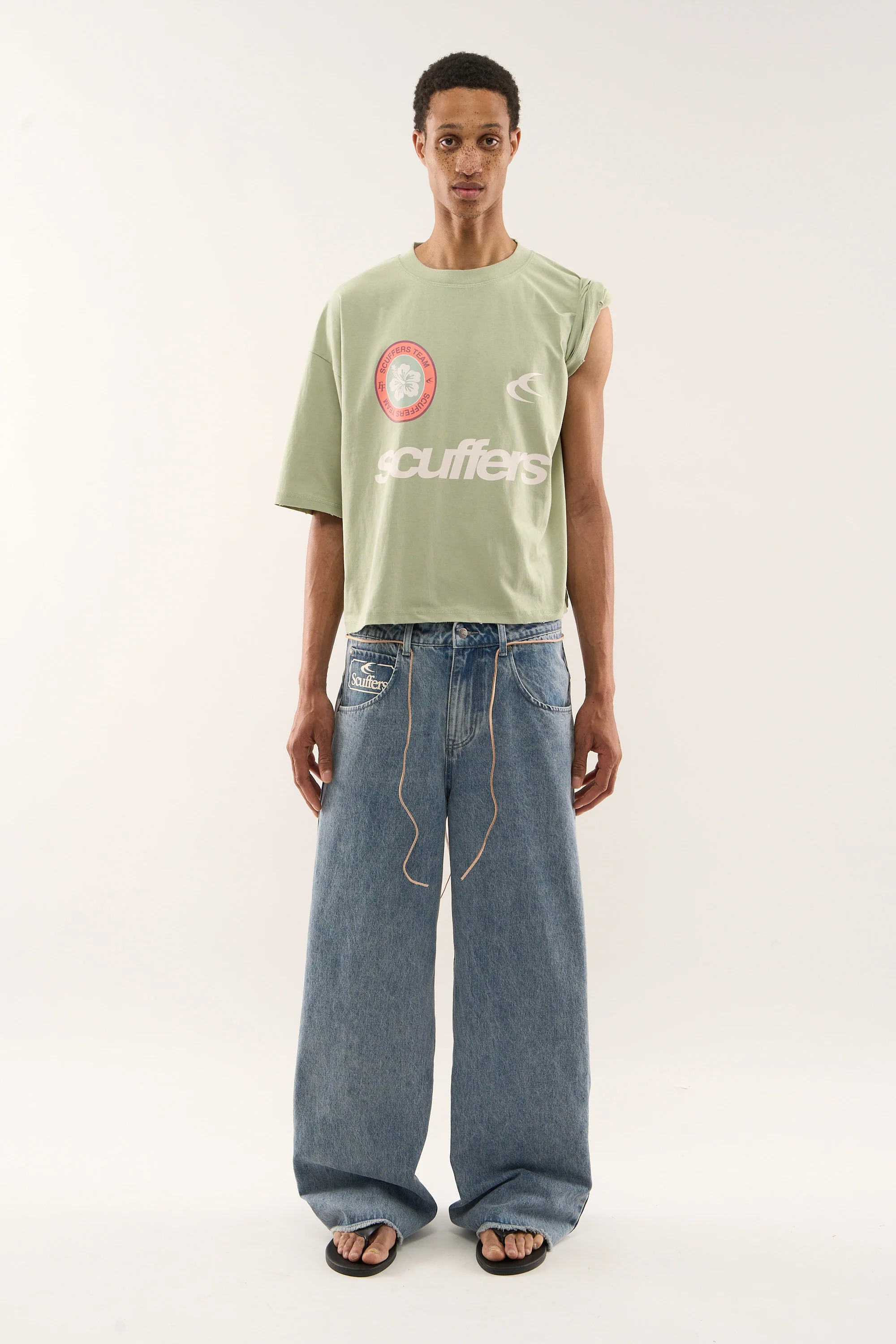 Cali Light Green T-Shirt - Image 2