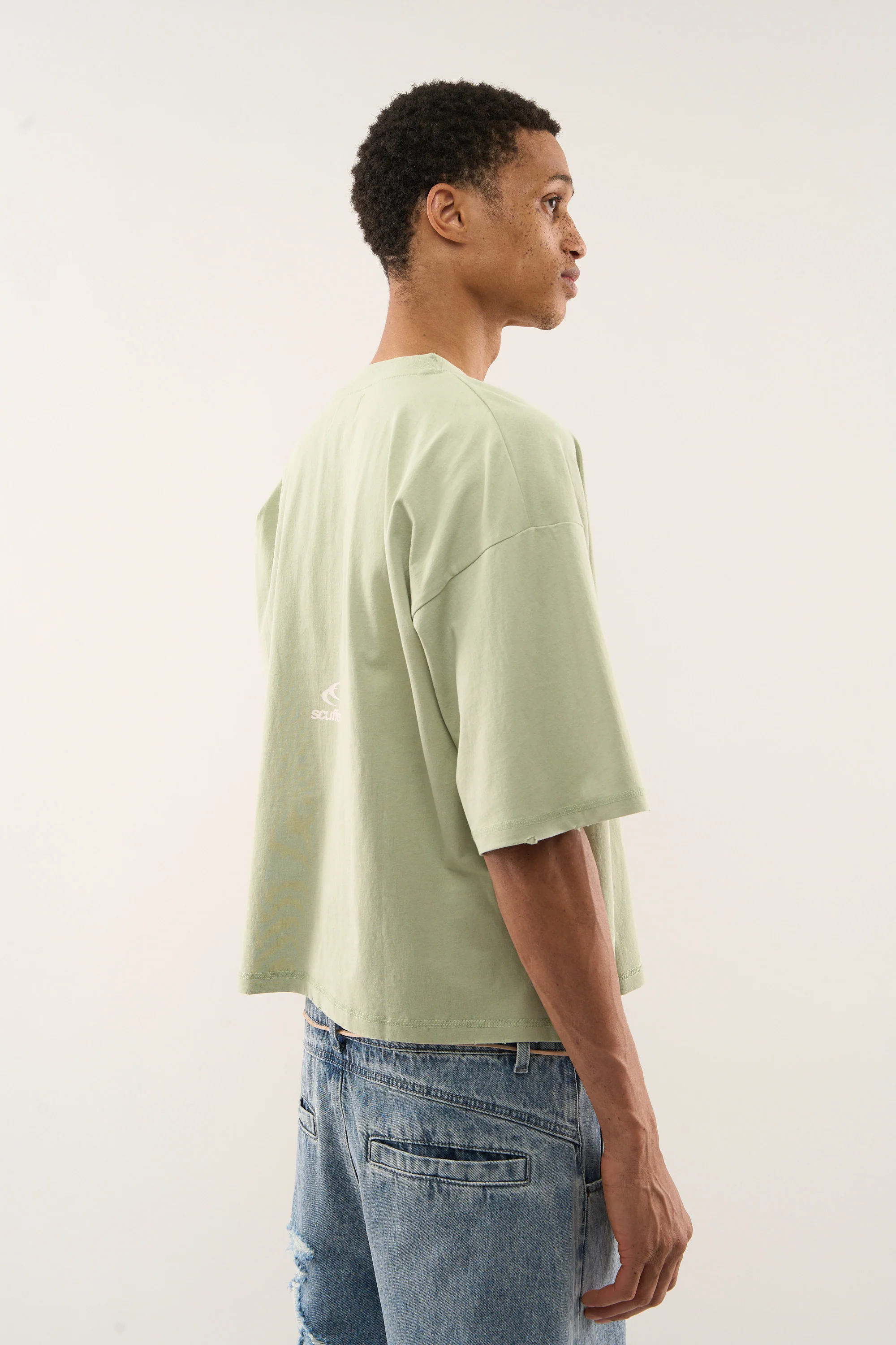 Cali Light Green T-Shirt - Image 4