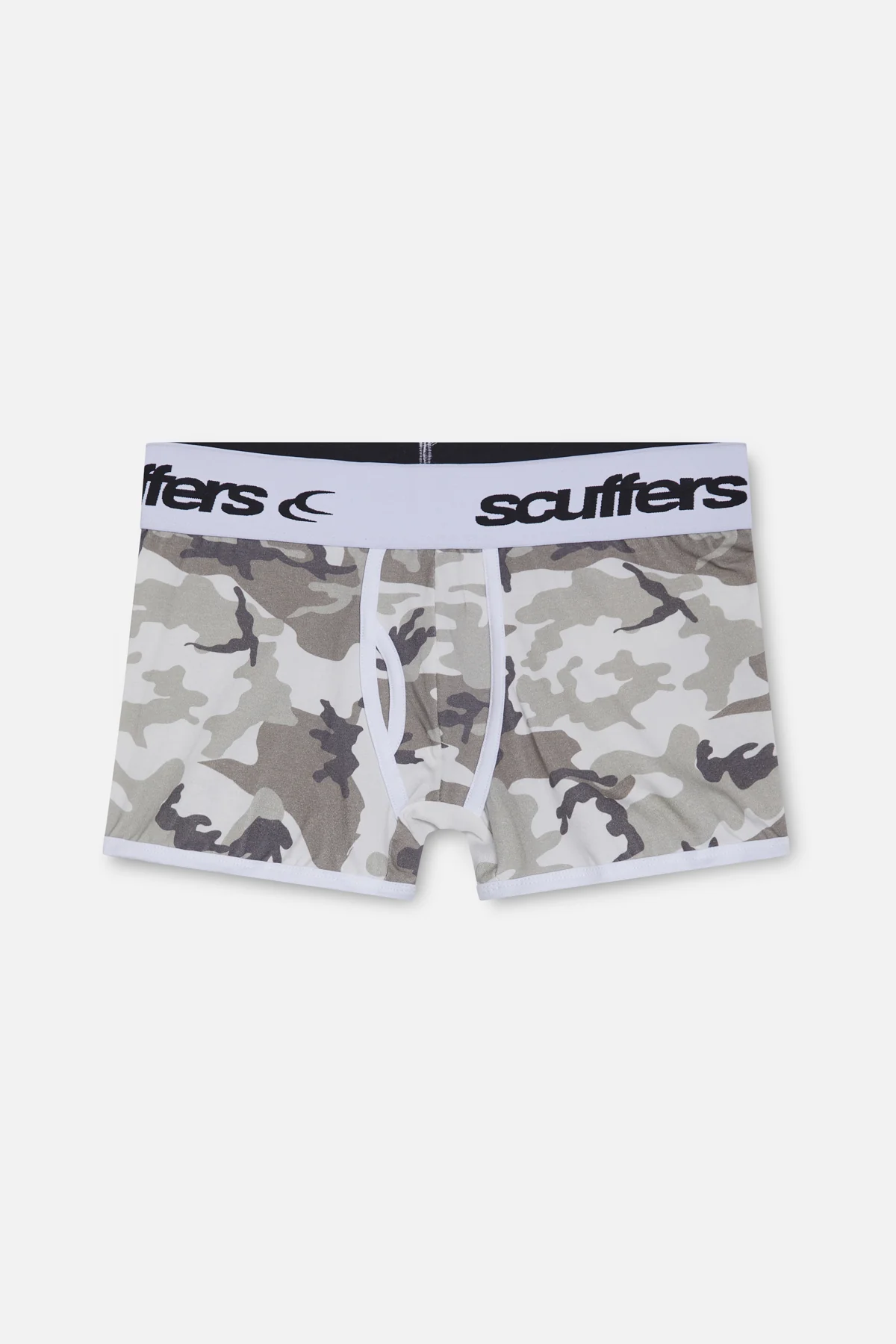 Camo Brief Green & Grey Boxers - Image 3
