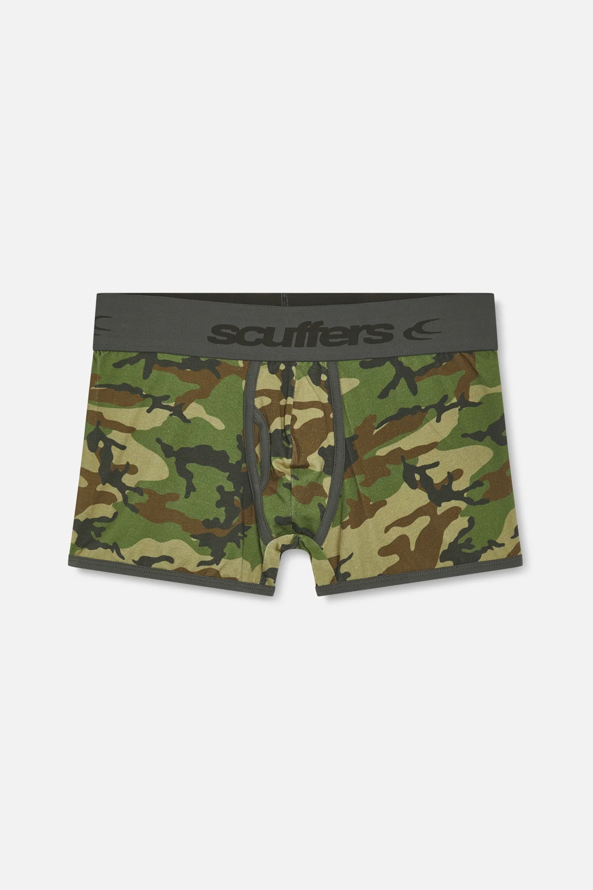 Camo Brief Green & Grey Boxers - Image 4