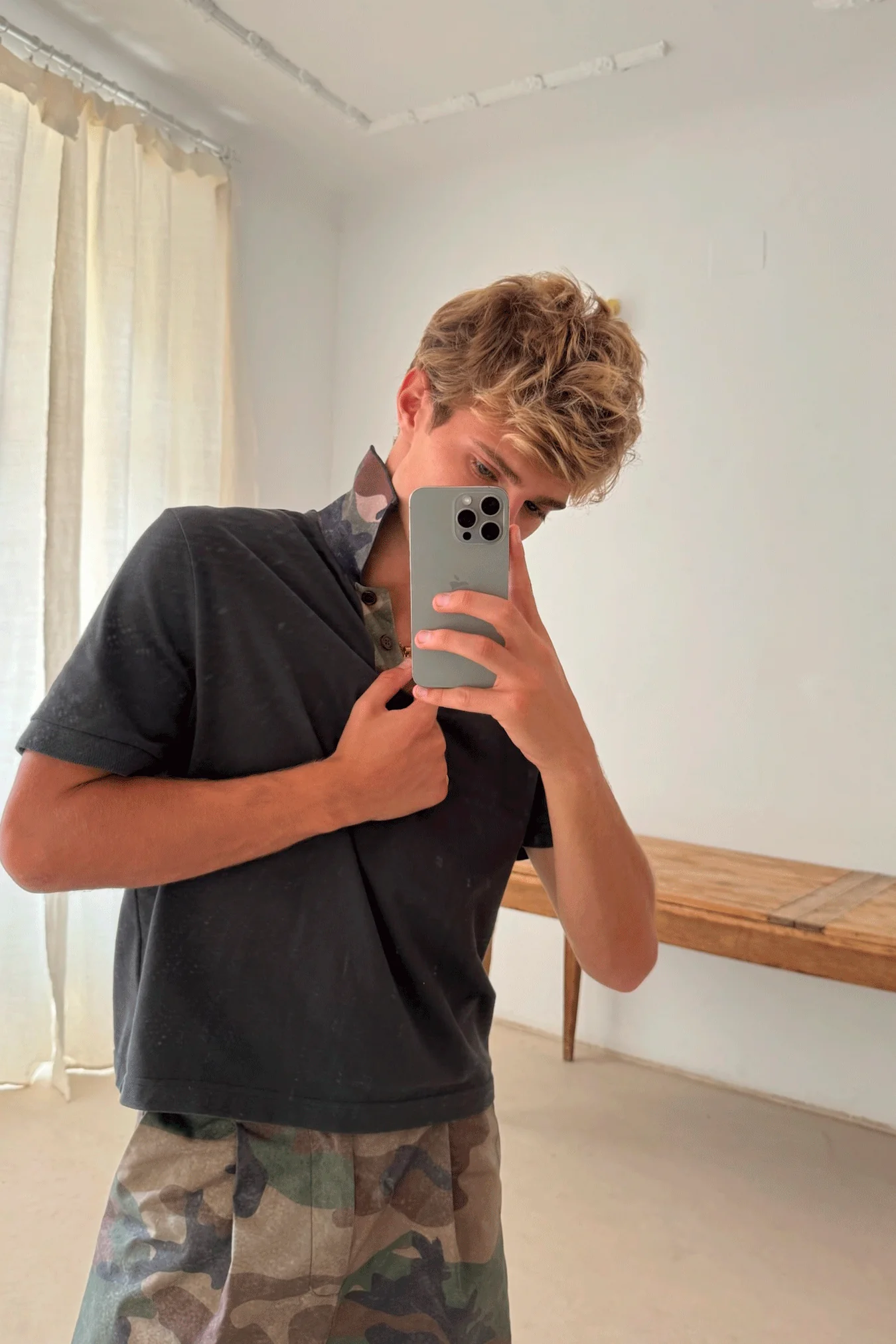 Camo Dark Polo - Image 12