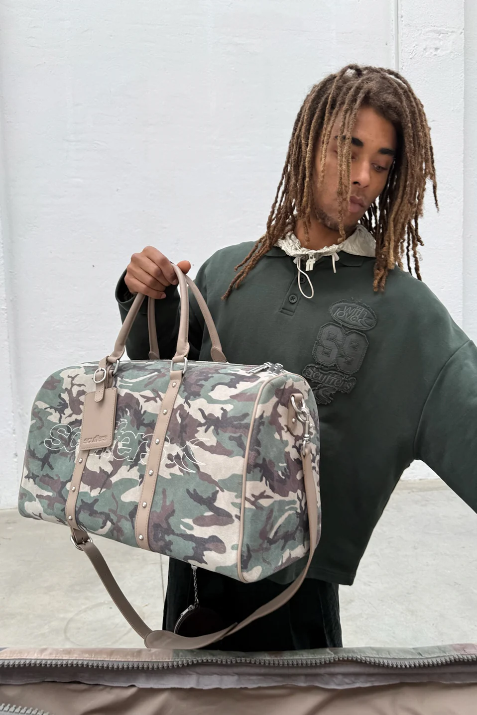 Camo Duffle Bag - Image 4