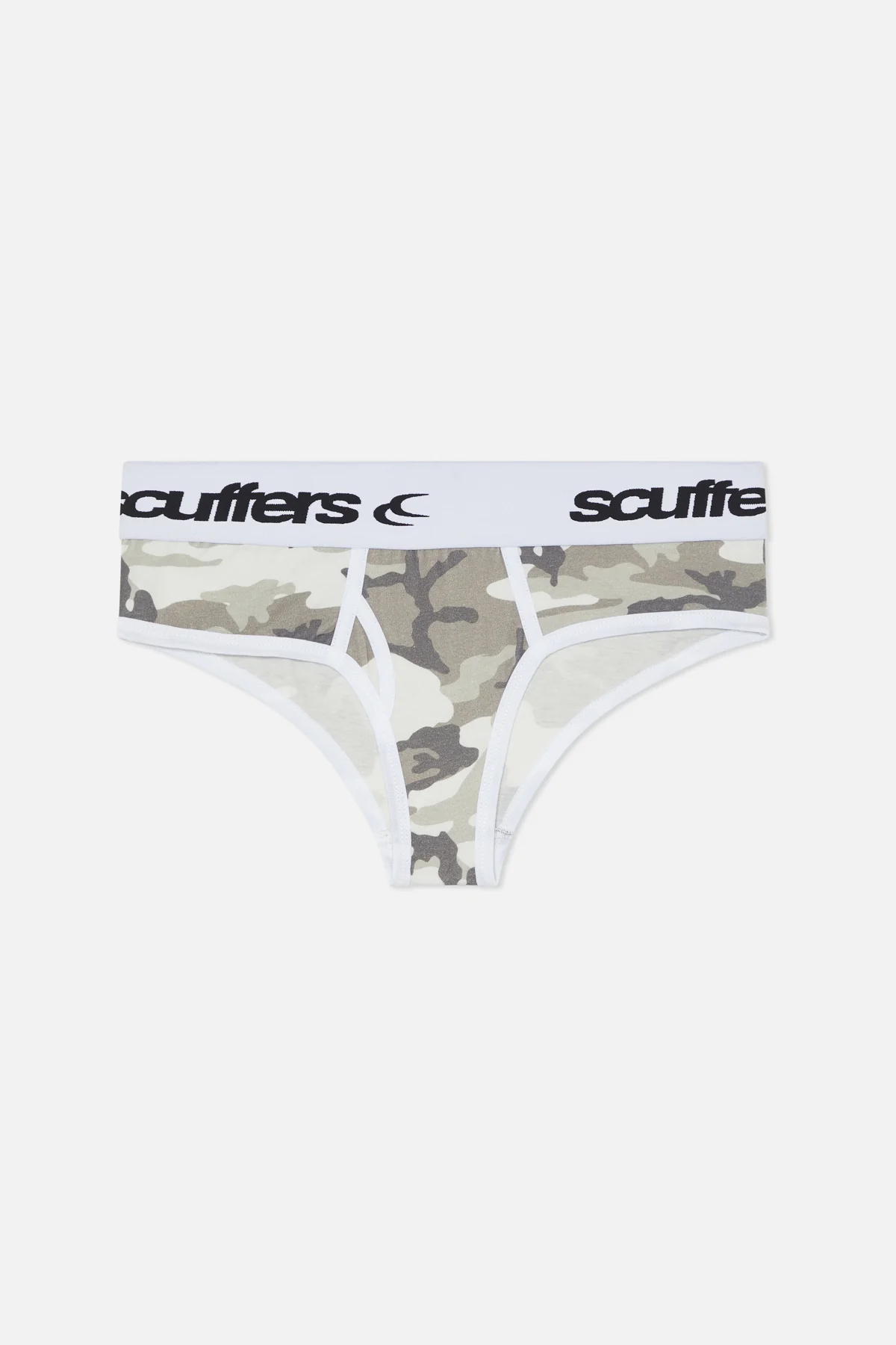 Camo Green & Grey Shorties - Image 4