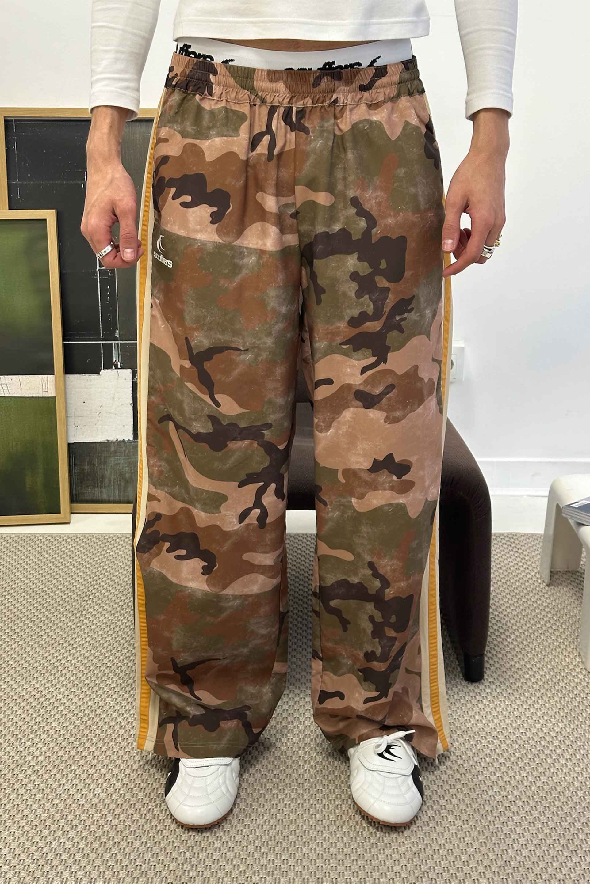 Camo Green Tech Pants - Image 8