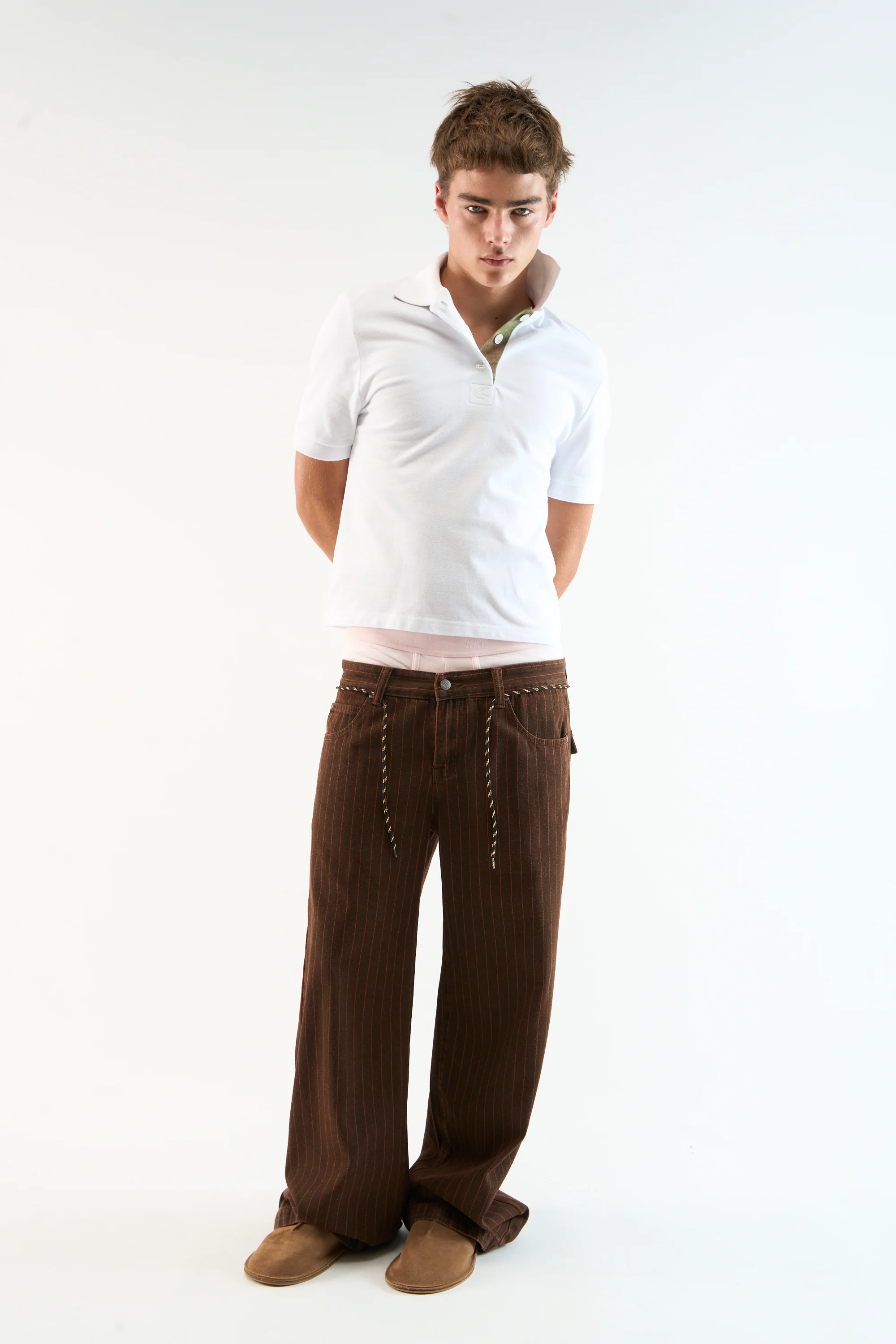 Camo White Polo - Image 5