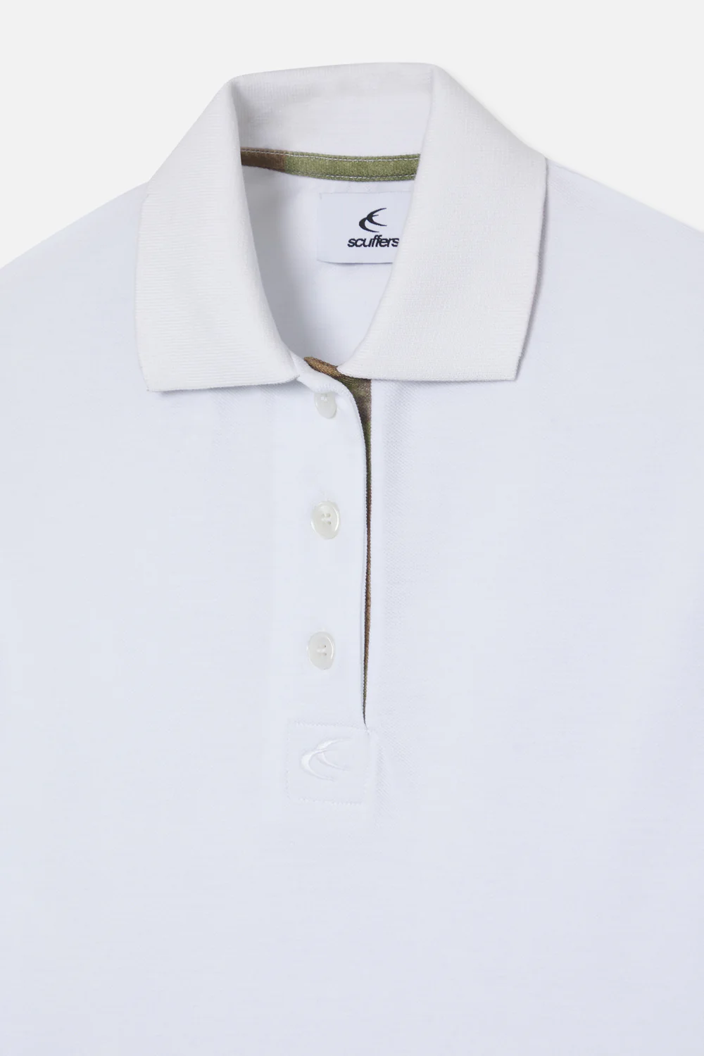 Camo White Polo - Image 7