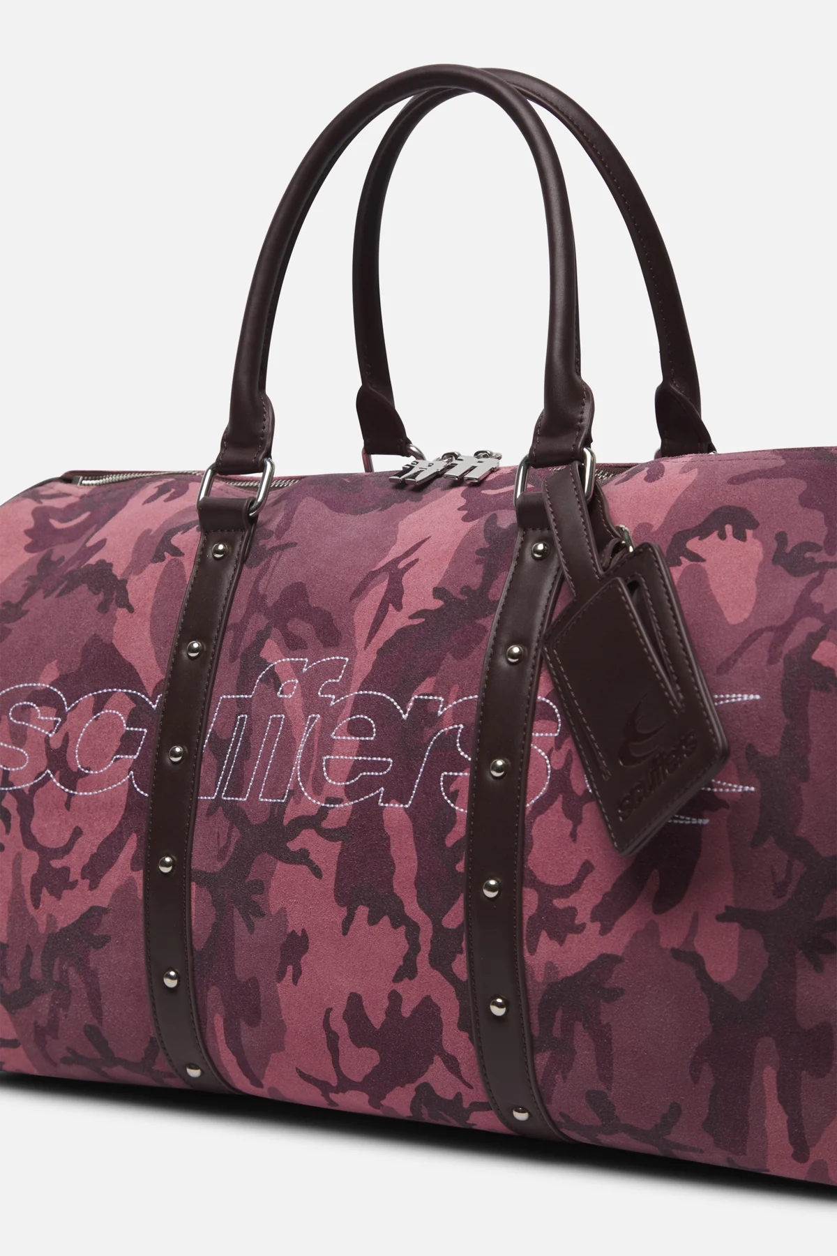 Camo Wine Duffle Bag - Image 4
