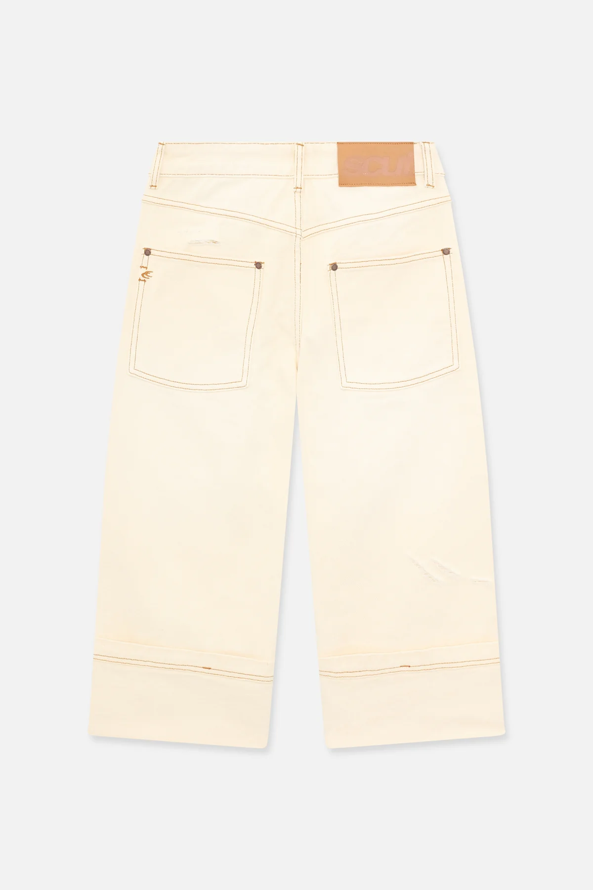 Capri Ecru Pants - Image 7