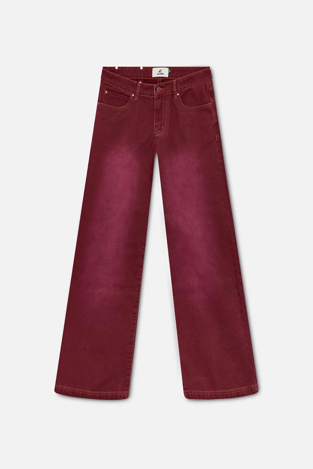 Carrie Burgundy Pants - Image 3