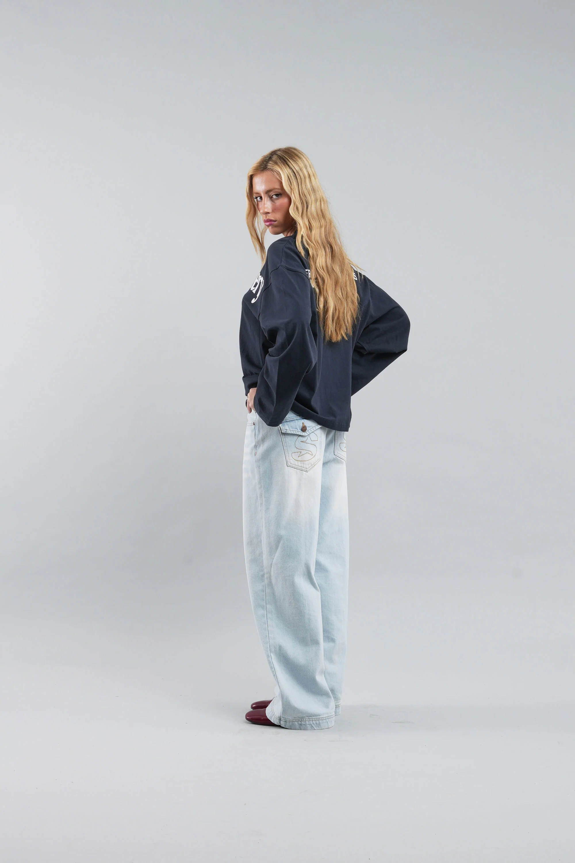Carrie Light Blue Pants - Image 10