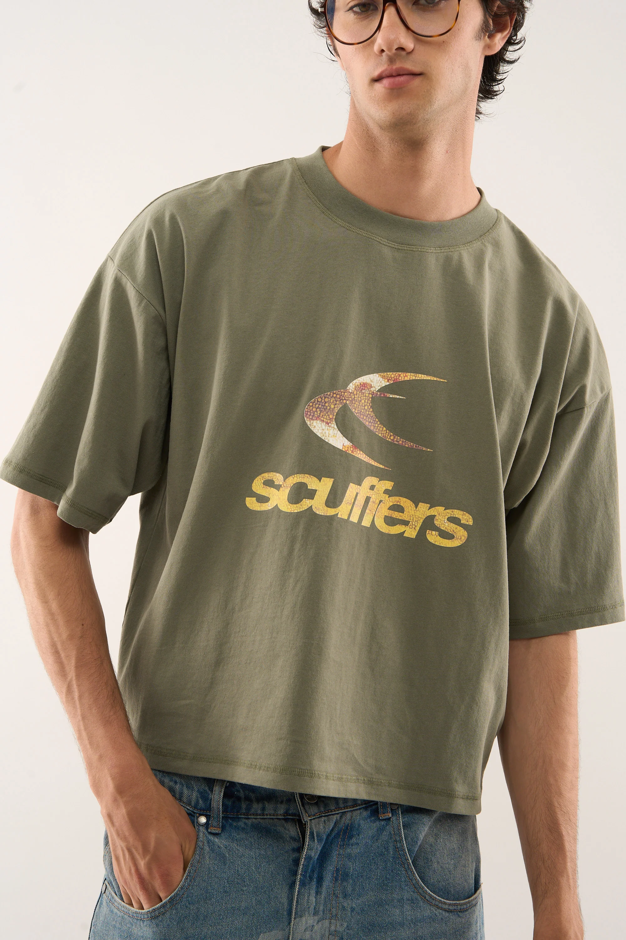 Chameleon Green T-Shirt - Image 6