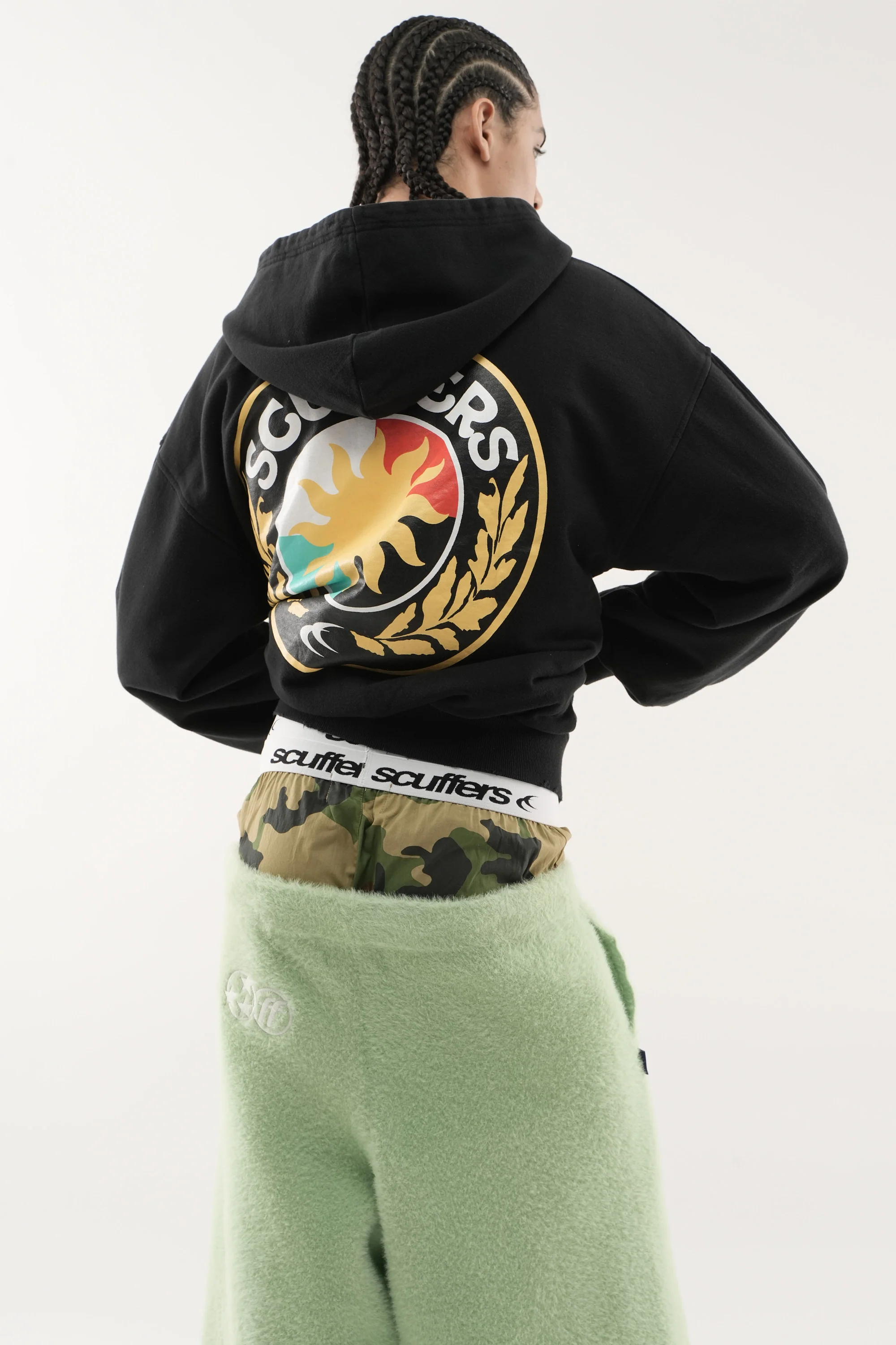 Champ Black Zipped Hoodie - Image 7