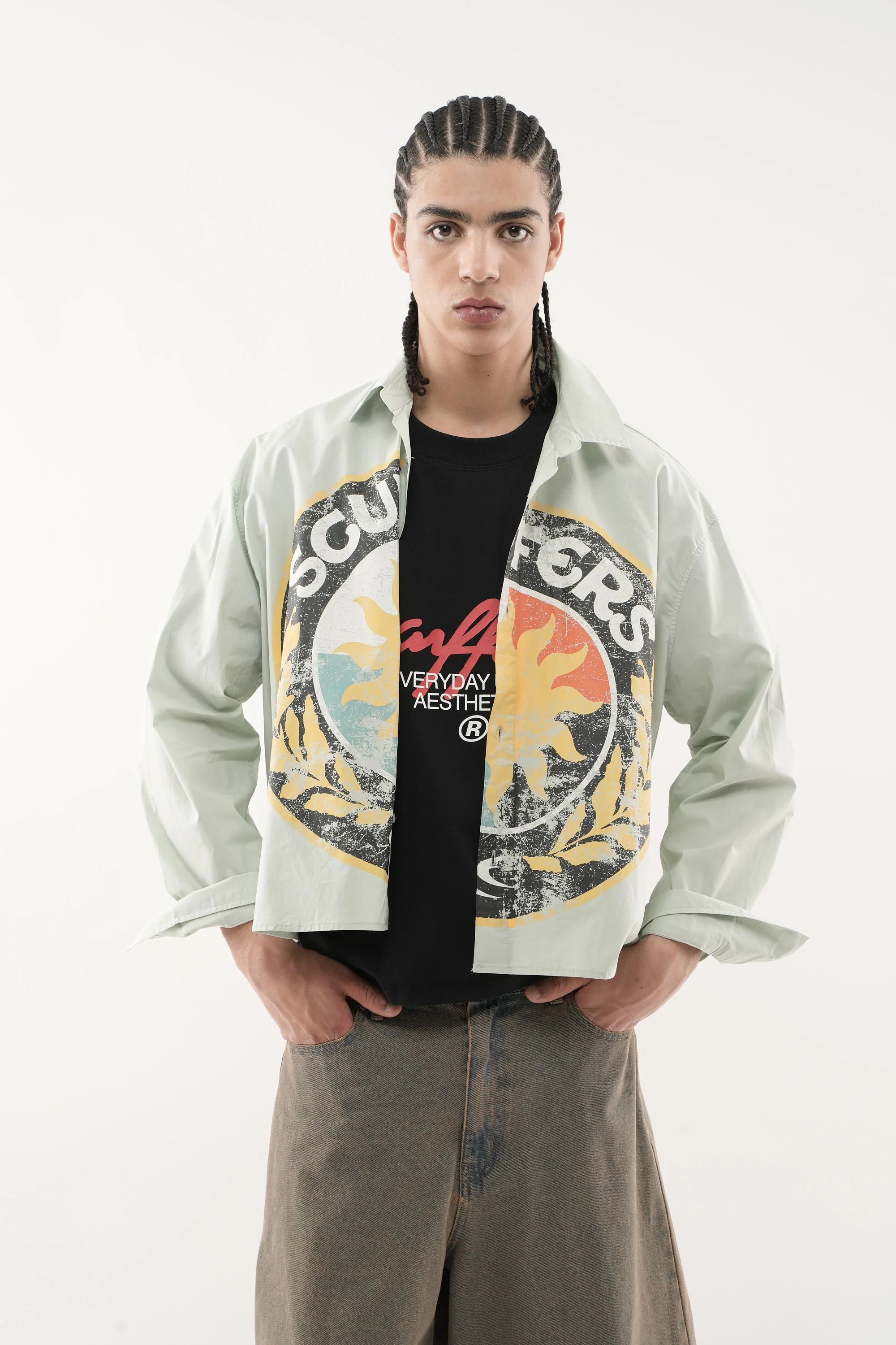 Champ Dusty Green Shirt - Image 2