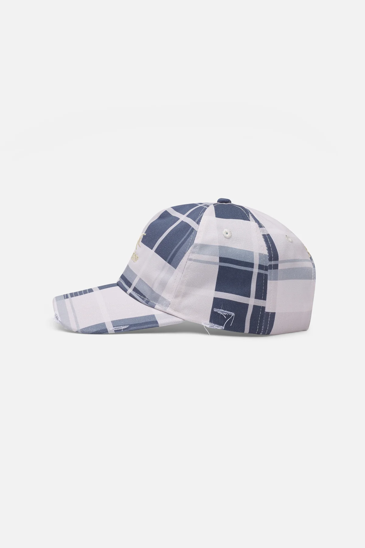 Checks Blue Cap - Image 3